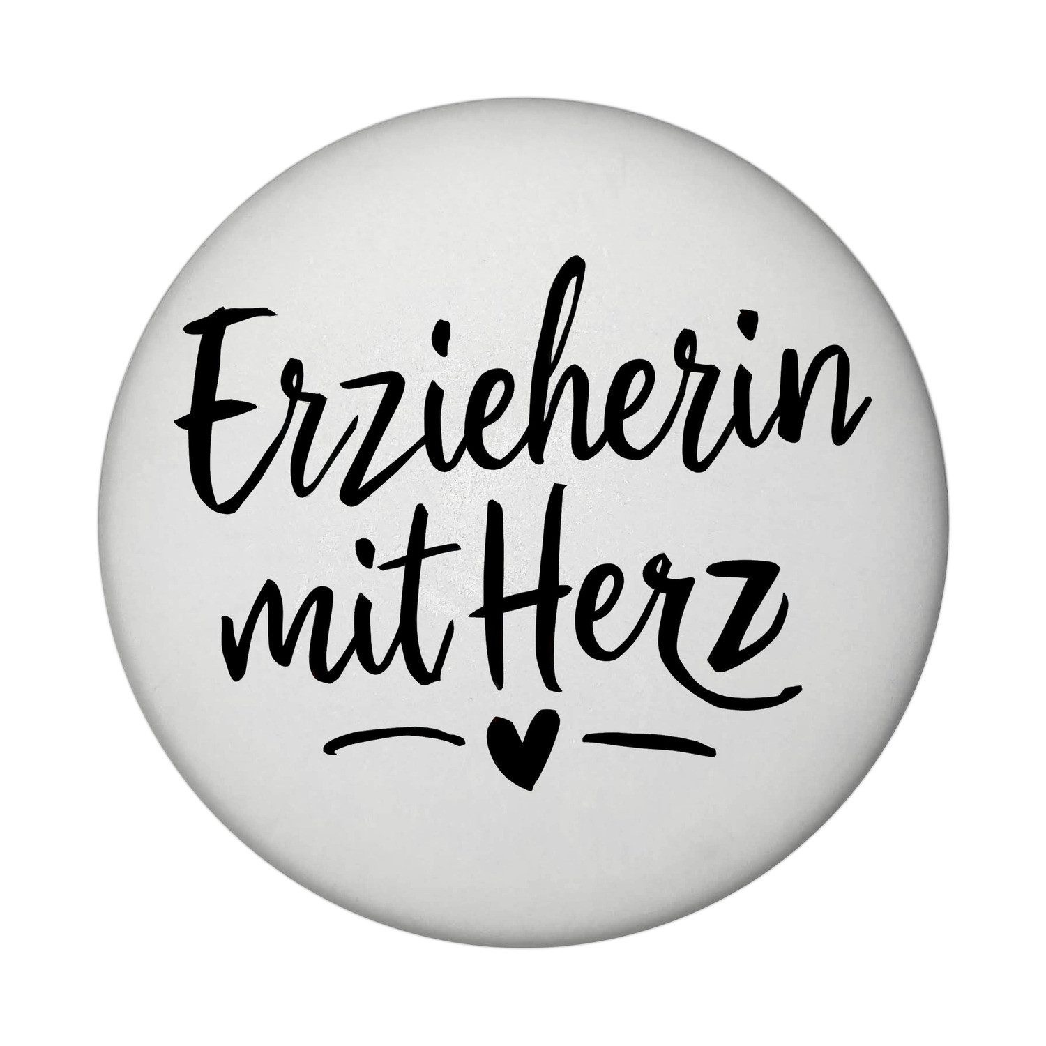 Magnet Erzieherin mit Herz Magnet für Pädagogen