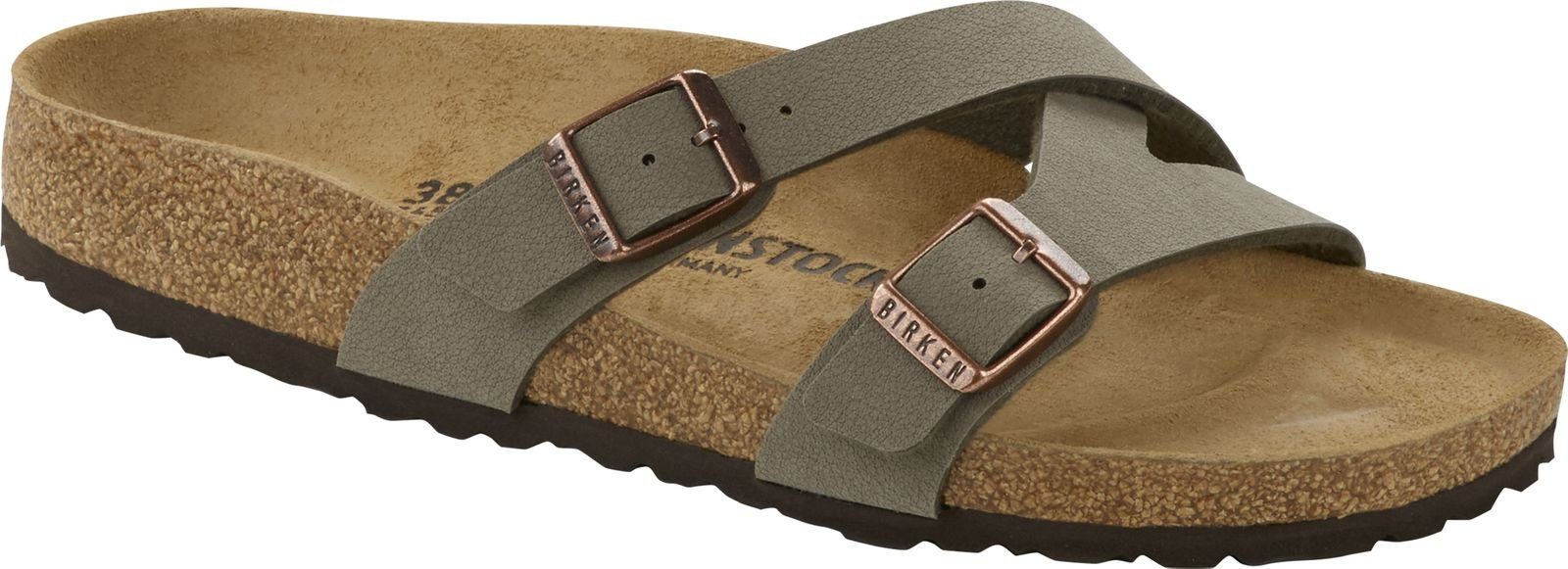 Birkenstock BIRKENSTOCK Damen Pantolette Yao Balance II 1016351 Stone grau Pantolette