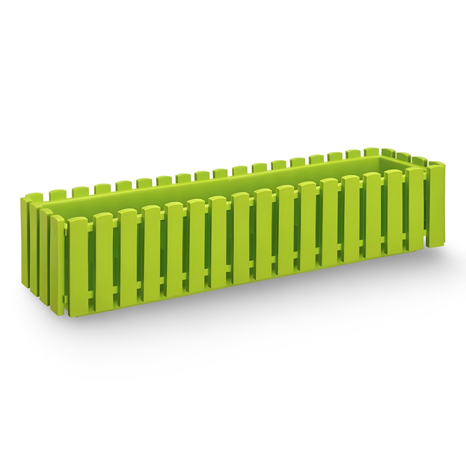 BURI Blumenkasten Blumenkasten gelbgrün 75x18,5cm Pflanzkasten günstig online kaufen