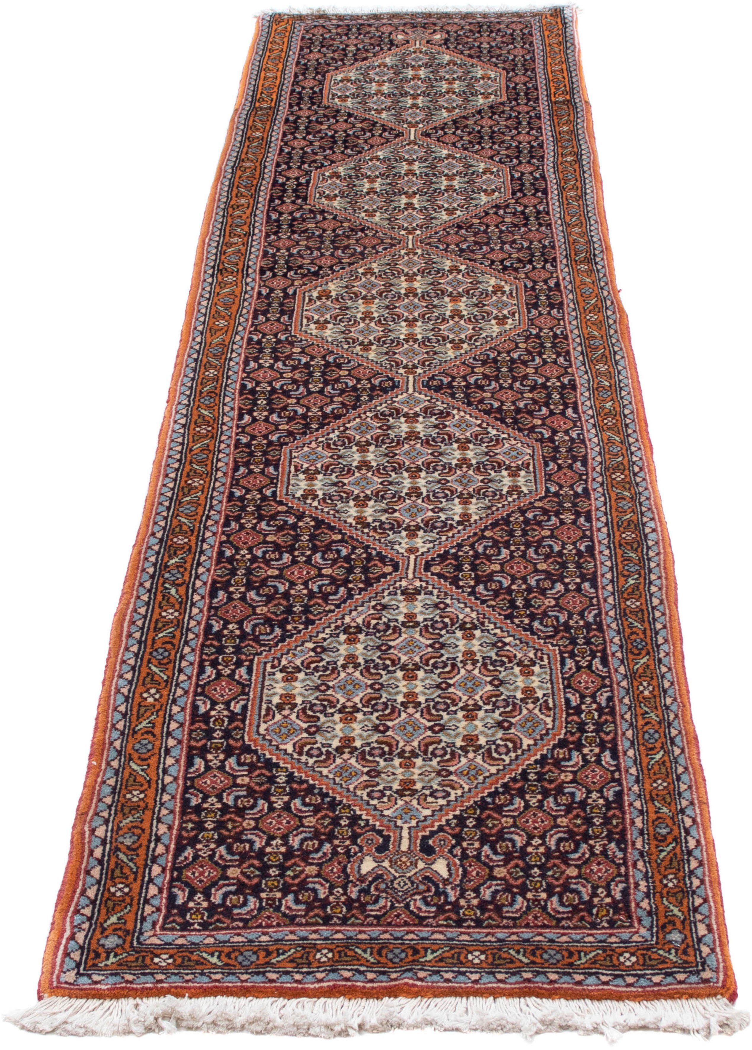 Orientteppich Perser - Classic - 244 x 56 cm - mehrfarbig, morgenland, rechteckig, Höhe: 15 mm, Wohnzimmer, Handgeknüpft, Einzelstück mit Zertifikat