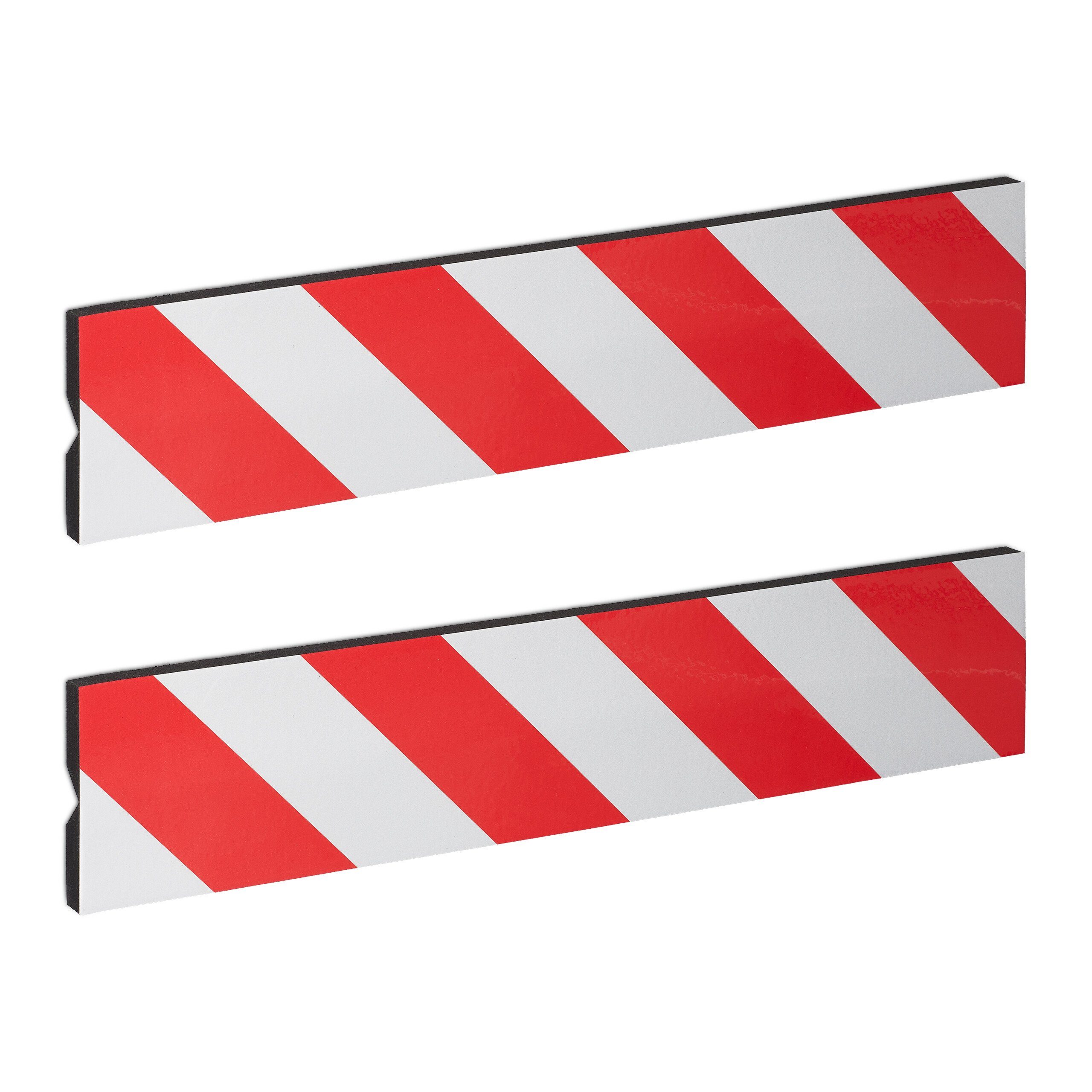 relaxdays Kantenleiste Garagen Wandschutz Ecke 2er Set, Gummi günstig online kaufen