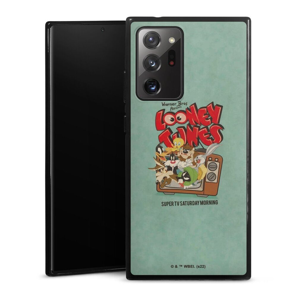 DeinDesign Handyhülle Looney Tunes Offizielles Lizenzprodukt Cartoon, Samsung Galaxy Note 20 Ultra 5G Silikon Hülle Bumper Case
