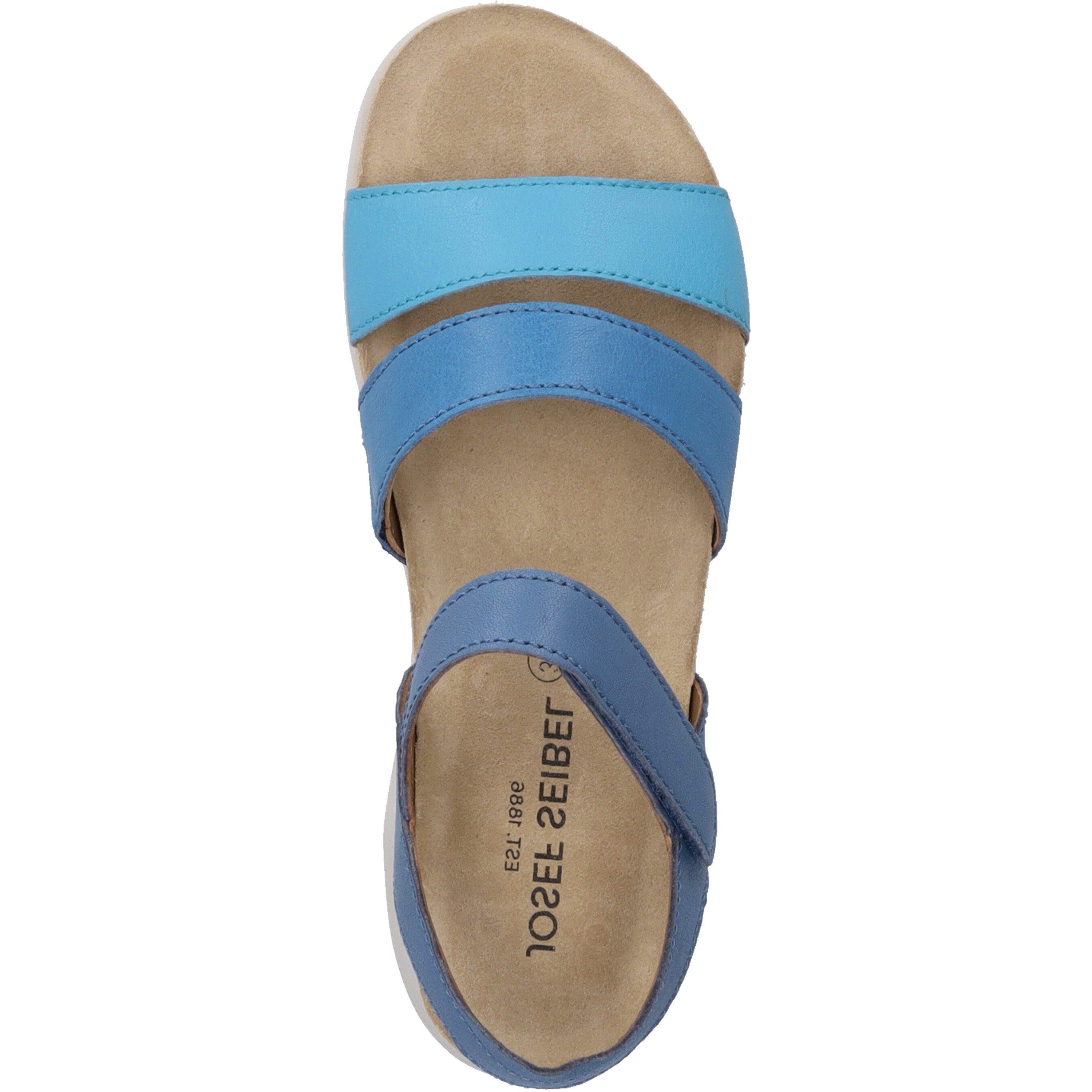Sandale blau Josef 06, Seibel Celine blau-multi