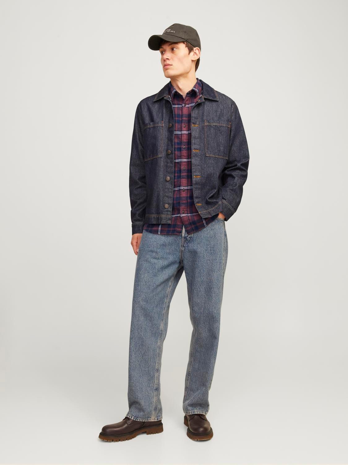 Jack & Jones Langarmhemd JJJOSHUA FALL FLANNEL SHIRT LS – Bild 5 von 5