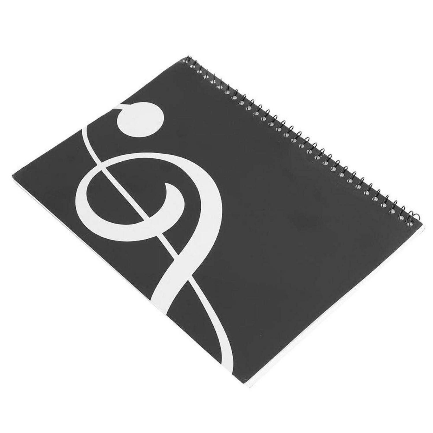 LuxusKollektion Notizheft Notenpapier Notizbuch Blankoblatt 50 Seiten