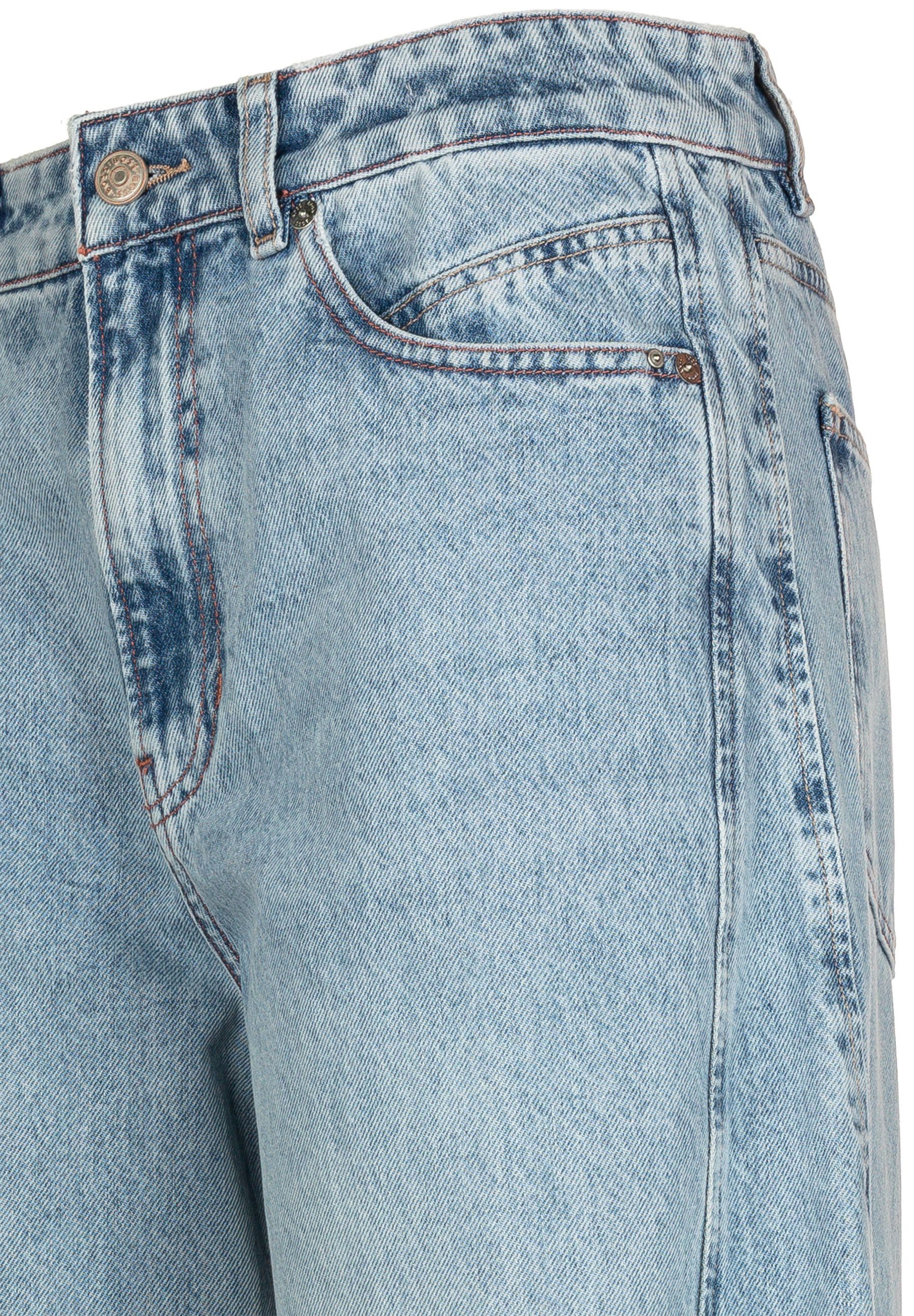 BOSS ORANGE 5-Pocket-Jeans Marlene mit weitem Beinverlauf (1-tlg) – Bild 4 von 5