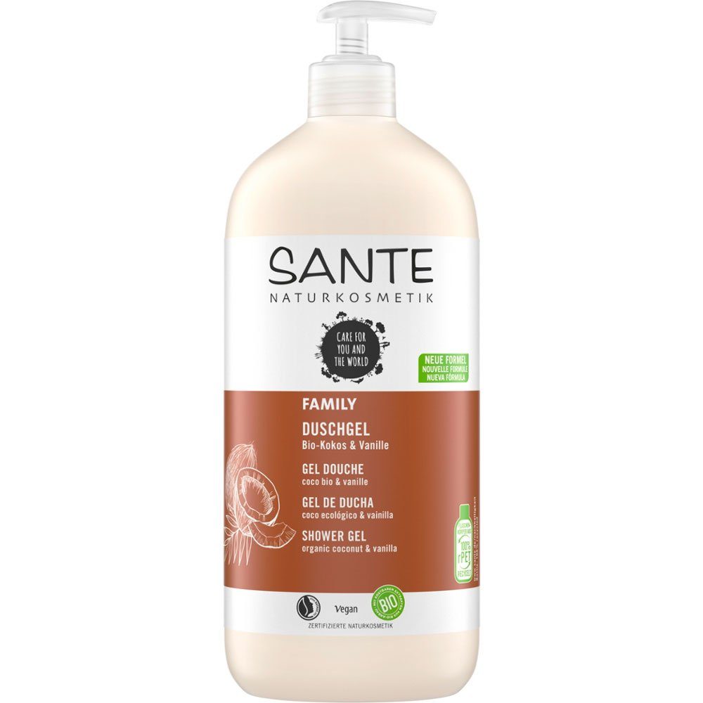 SANTE Duschgel FAMILY Bio-Kokos Vanille, 950 ml