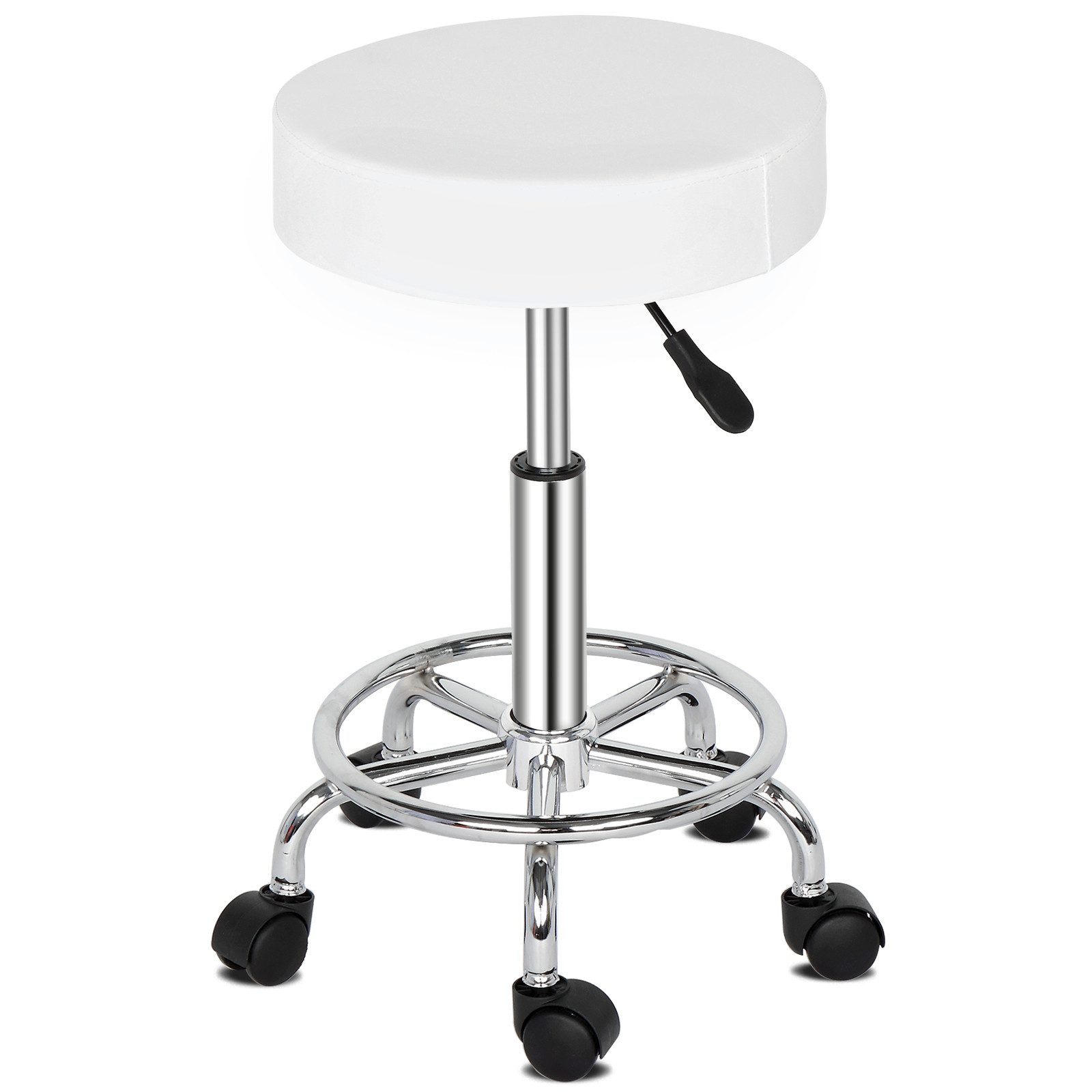 FUROKOY Hocker Runder Drehhocker, Rollhocker aus günstig online kaufen