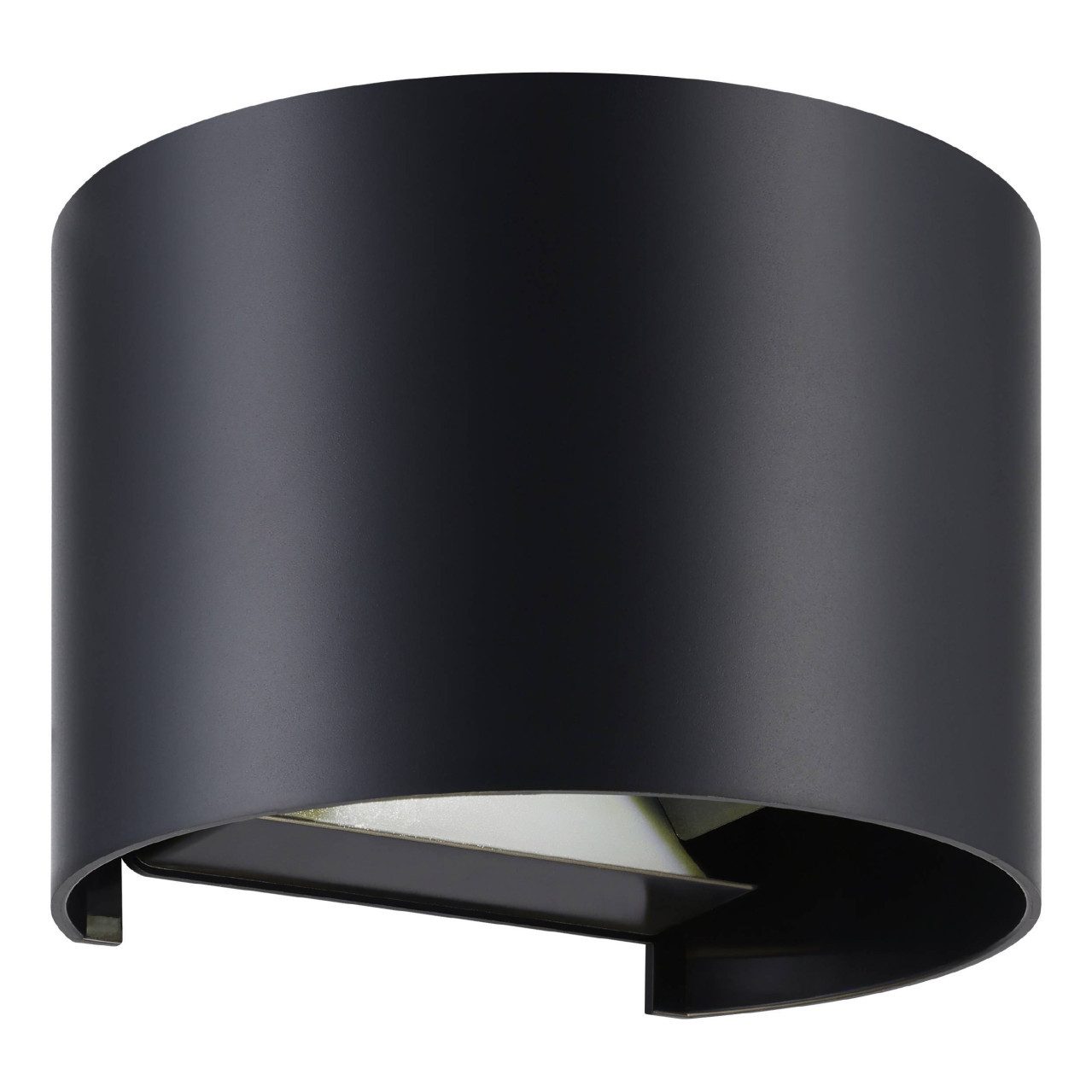 EGLO Wandleuchte Eglo LED Wandleuchte Barcarola-E schwarz 13 x 11, Inkl. Leuchtmittel, Nicht dimmbar nicht Smart Home-fähig ohne Bewegungsmelder