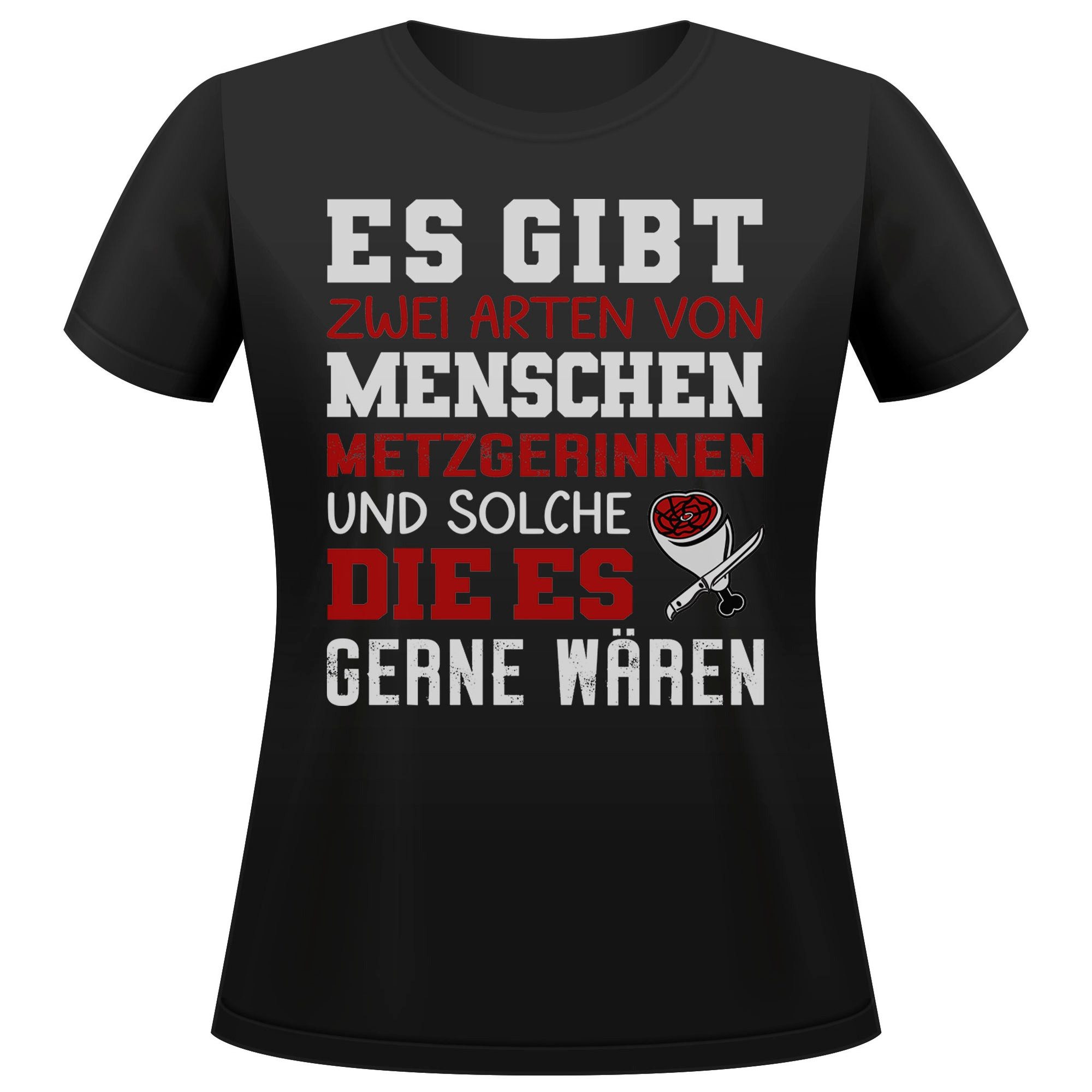 T-Shirt Metzgerin Geschenk Frauen Spruch Beruf Ausbildung Abschluss