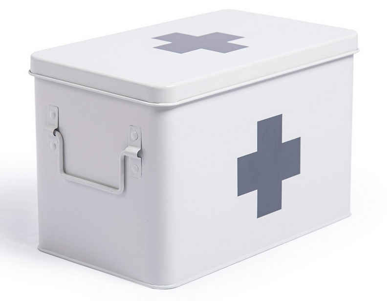 Zedelmaier Vorratsdose »Medikamentenbox, Medizin Box Metall, Erste Hilfe Kasten Koffer Schrank, Arzneischrank Medizinkoffer Retro, Medizinschränke«
