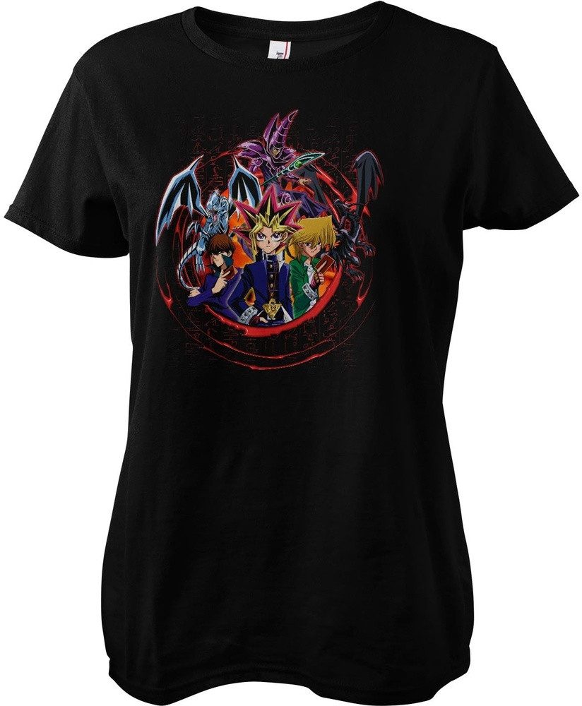 Yu-Gi-Oh T-Shirt Yo-Gi-Oh! Glow Circle Girly Tee