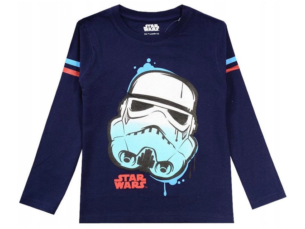 Star Wars Langarmshirt Storm Trooper Star Wars Gr. 110 - 140