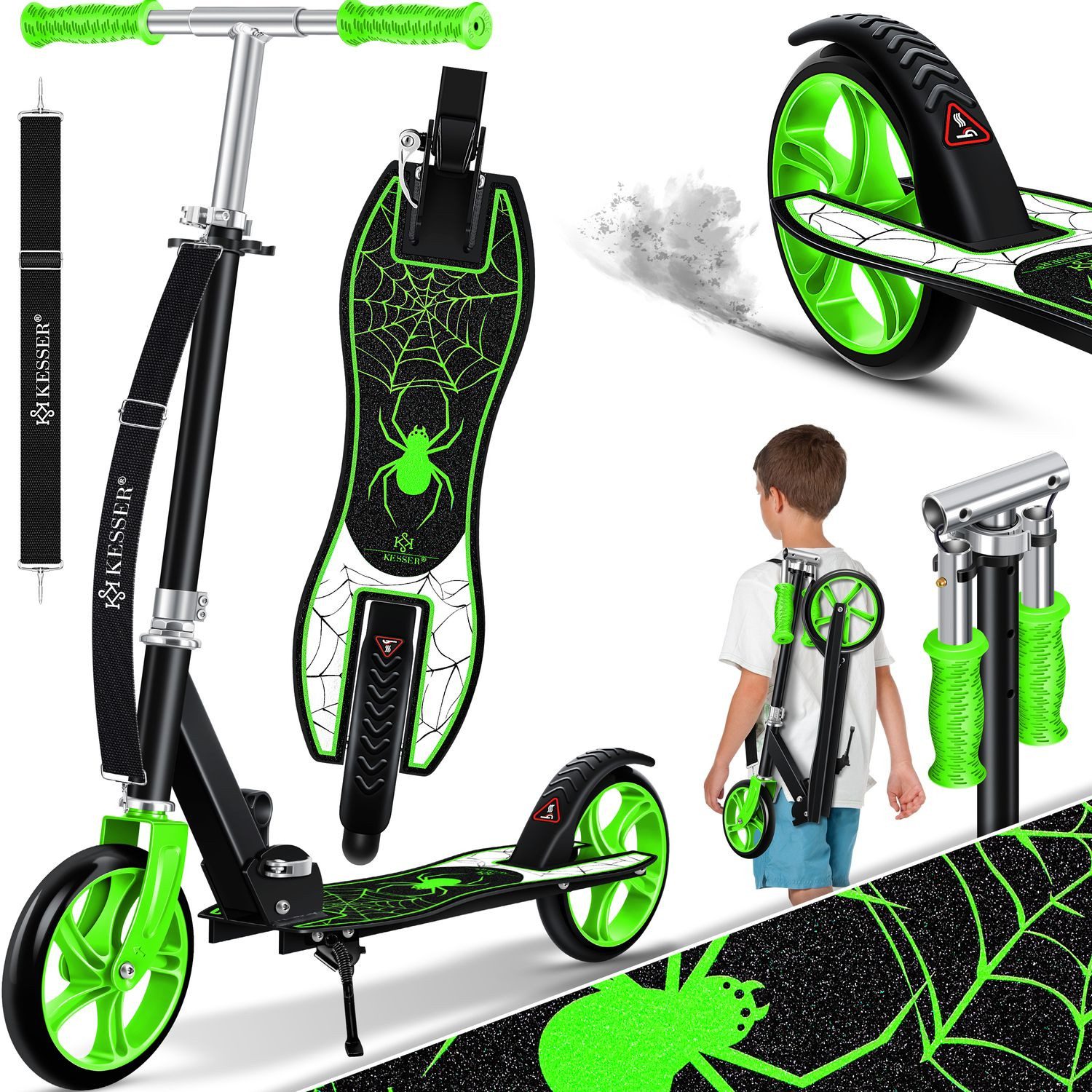 KESSER Cityroller, Scooter Roller Kinderroller Cityroller Tretroller Kickroller