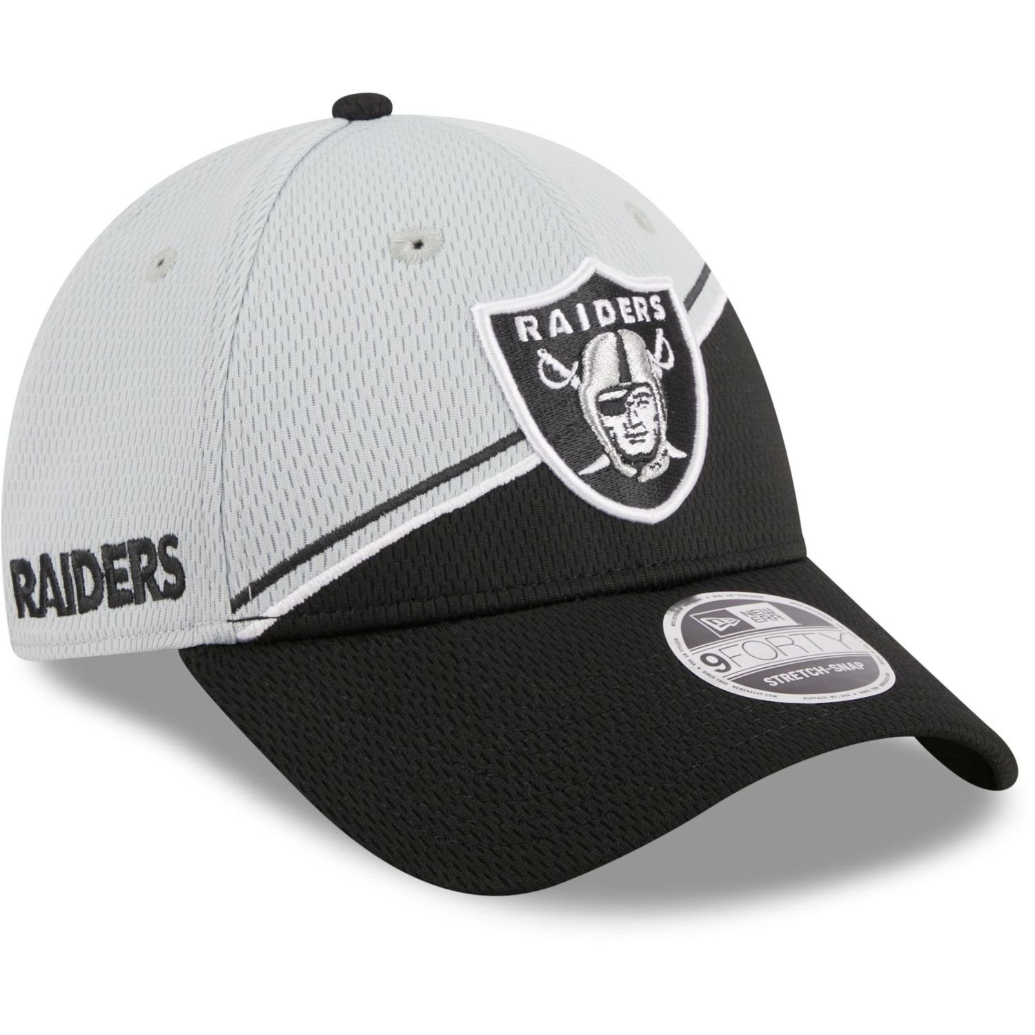 Stretch SIDELINE 2023 Raiders 9Forty Cap Flex Vegas Era New Las