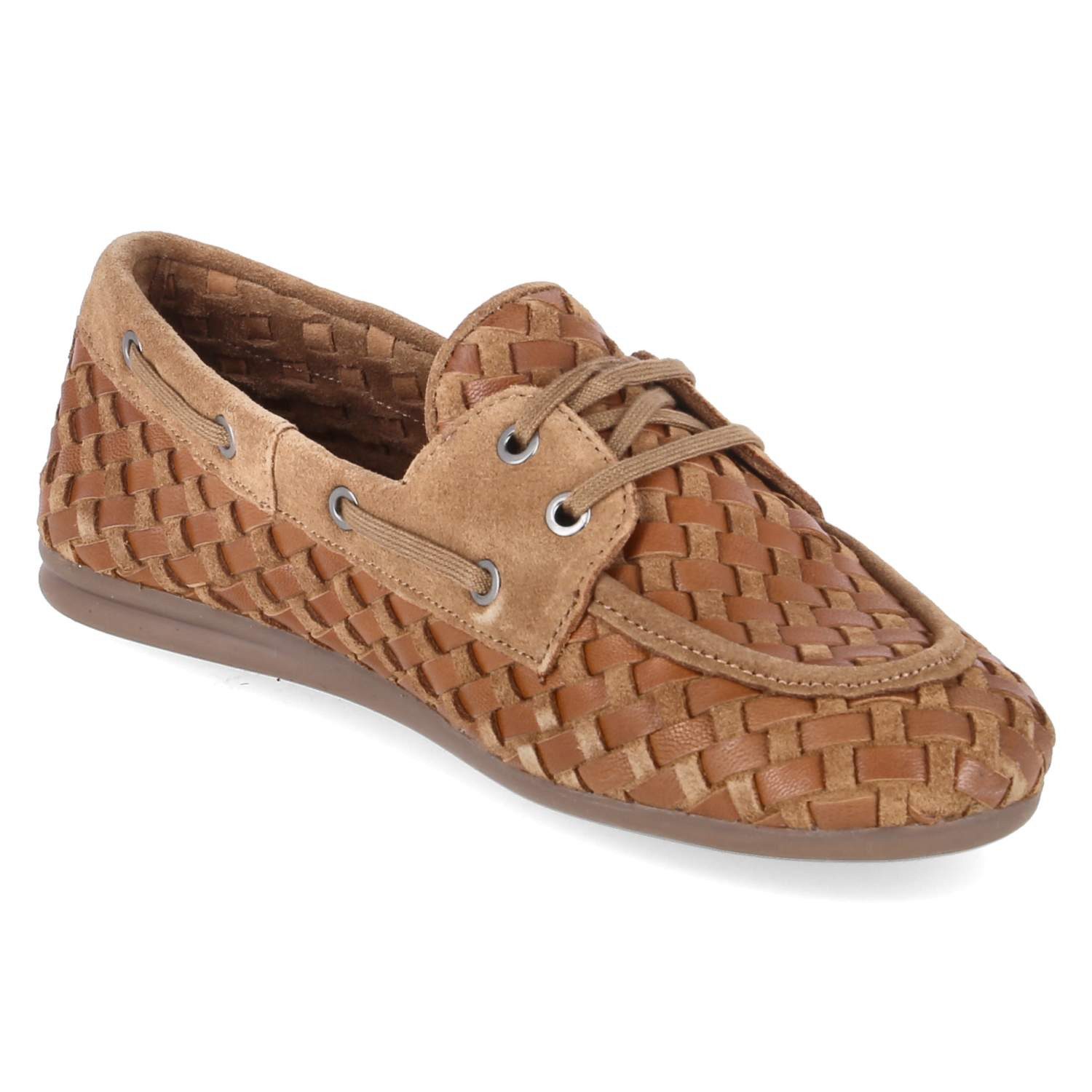Bullboxer Bullboxer Mokassins / Bootsschuhe 6YY0950402 3300 Damen Leder brown Slipper – Bild 5 von 5