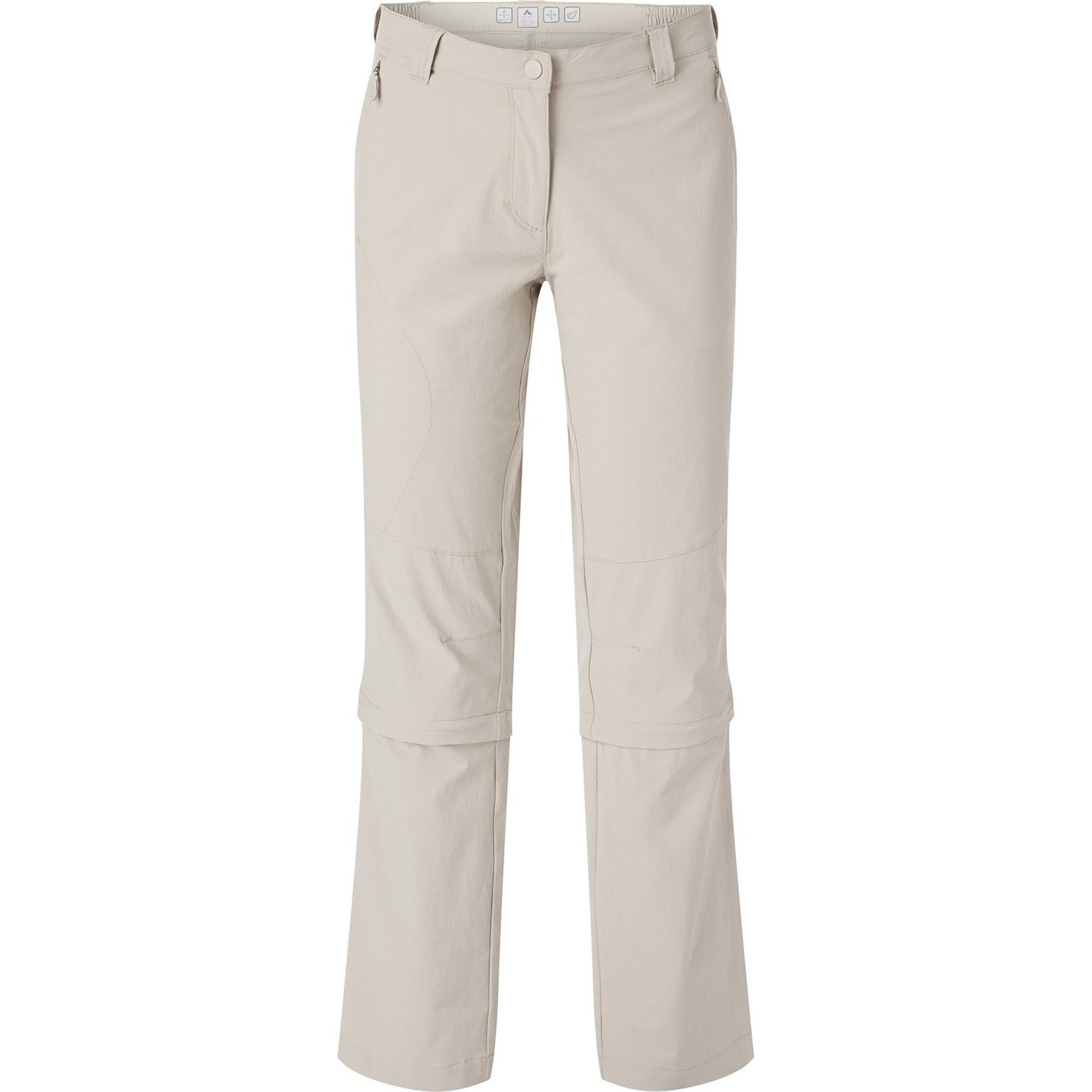 McKINLEY Trainingshose Da.-Abzipphose Mandorak II W sht GREY