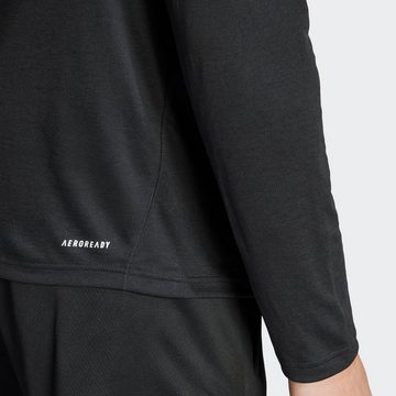 adidas Performance Sweatshirt TRAIN ESSENTIALS SEASONAL TRAINING 1/4ZIP LONGSLEEVE