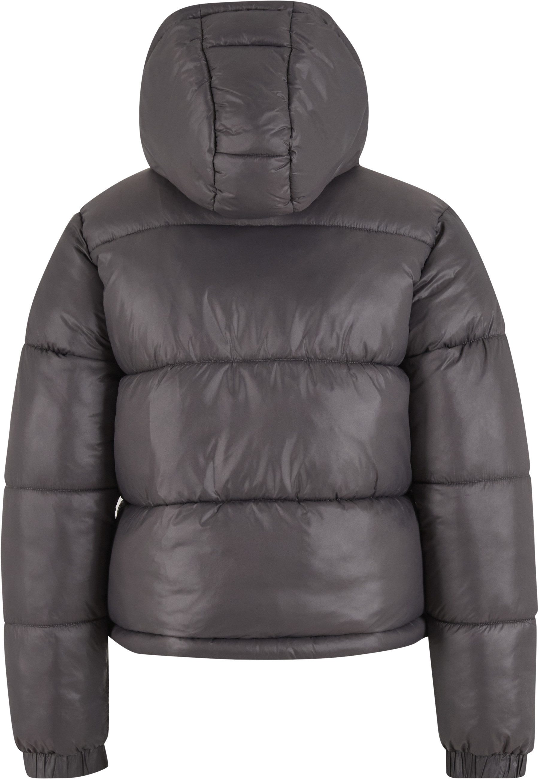 URBAN CLASSICS Winterjacke Urban Classics Boys Shiny Puffer Jacket With Hood (1-St)