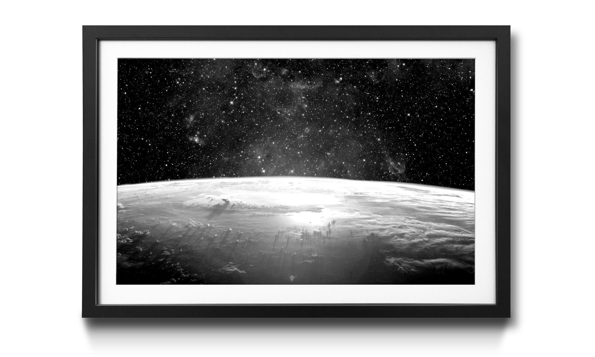 WandbilderXXL Kunstdruck Earth Planet, Weltall, Wandbild, in 4 Größen erhältlich | Kunstdrucke