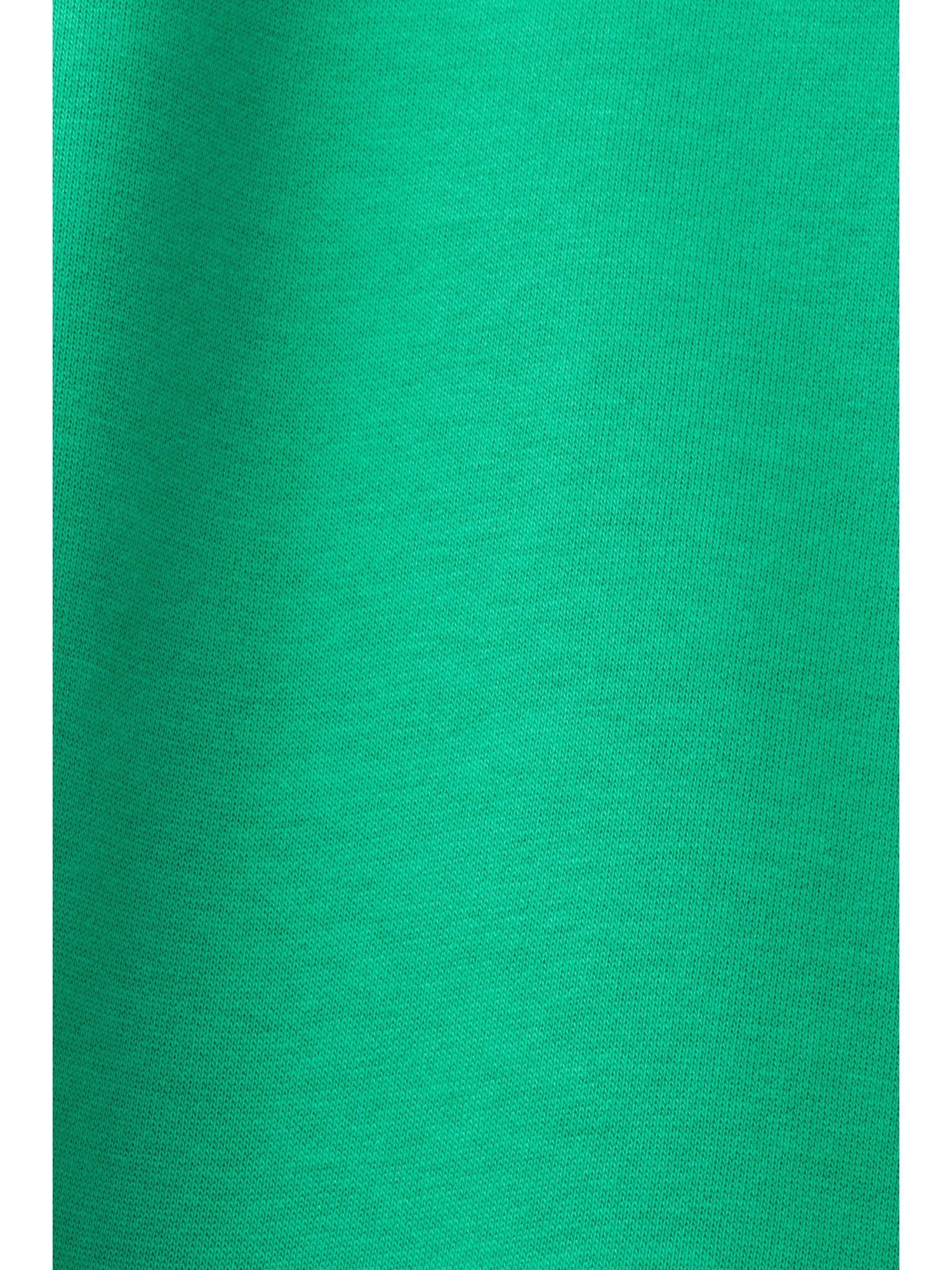 Esprit Sweatshirt Sweatshirt mit Logostickerei (1-tlg) GREEN