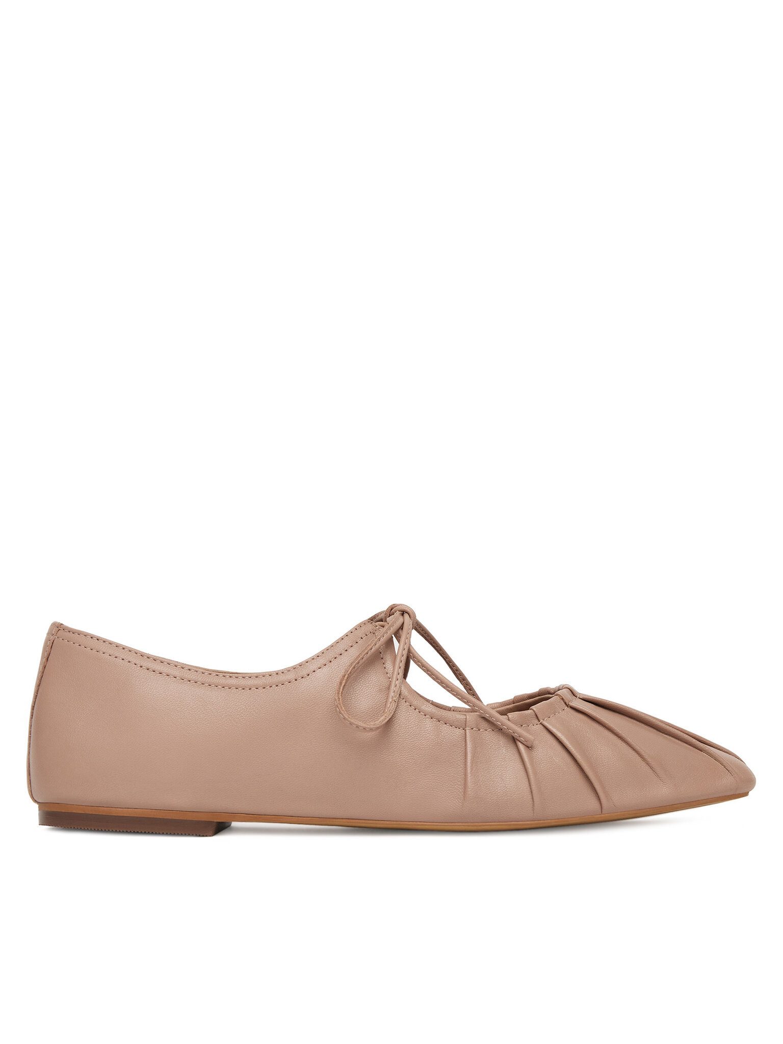 GINO ROSSI Gino Rossi „ELIS“ – Elegante Damen-Halbschuhe aus Echtleder in Beige Bootsschuh Aus echtem Leder gefertigt