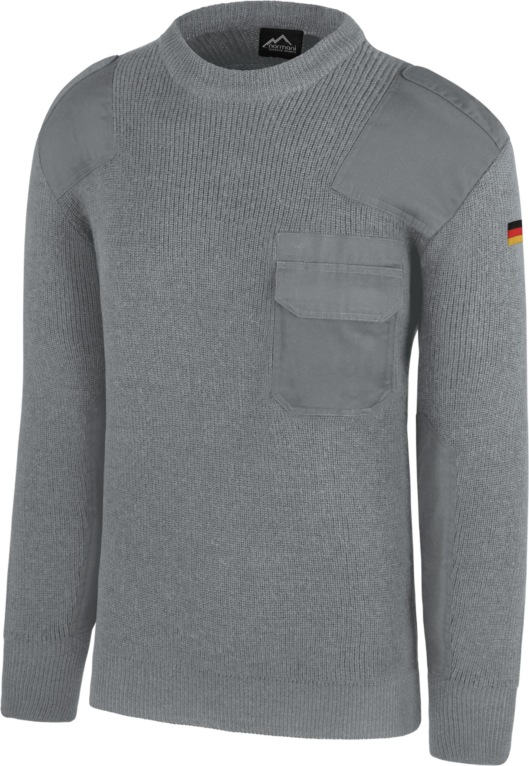 normani Strickpullover Herren BW-Pullover mit Schurwolle Barntrup Bundesweh günstig online kaufen