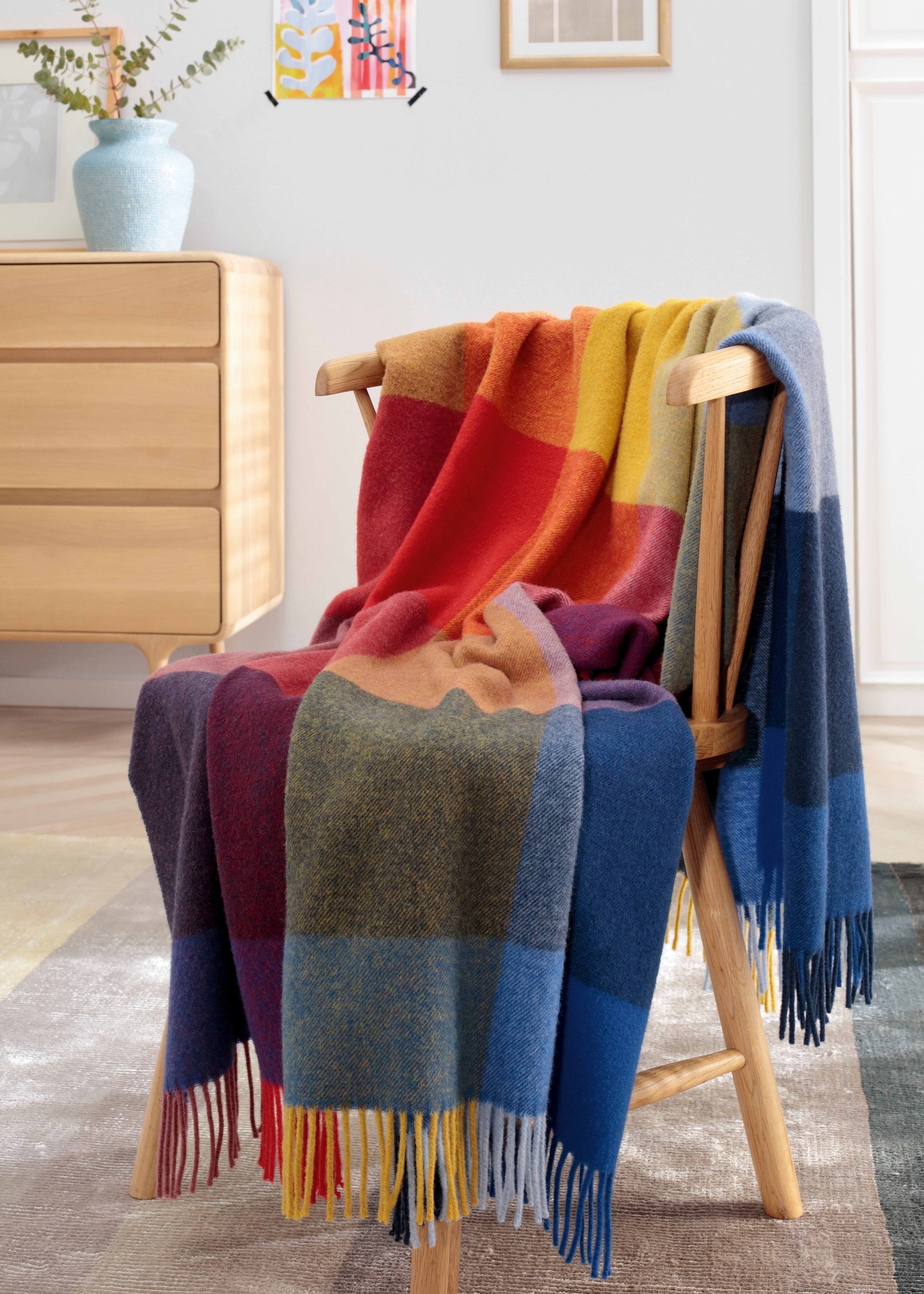 Biederlack Plaid "Soft Impression im Doubleface-Look" Plaid Soft Impression günstig online kaufen