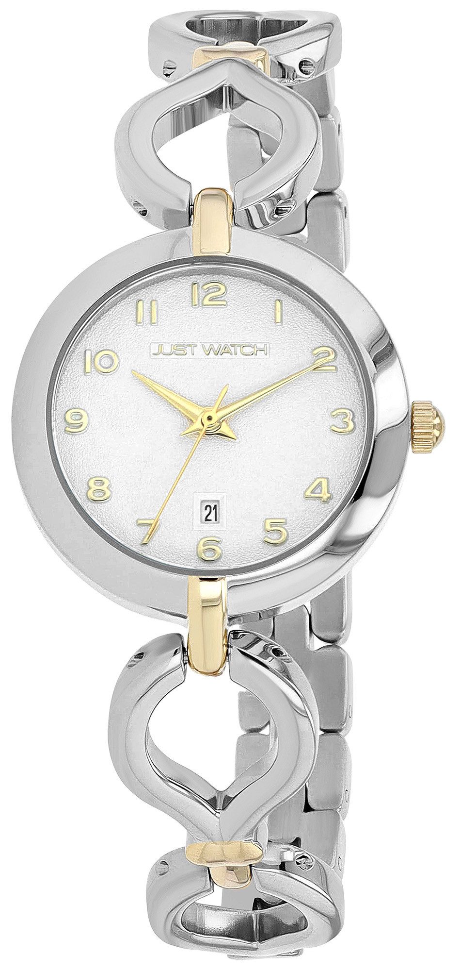 JUST WATCH Quarzuhr JW10244 Damenuhr mit Schuckarmband, feminin günstig online kaufen