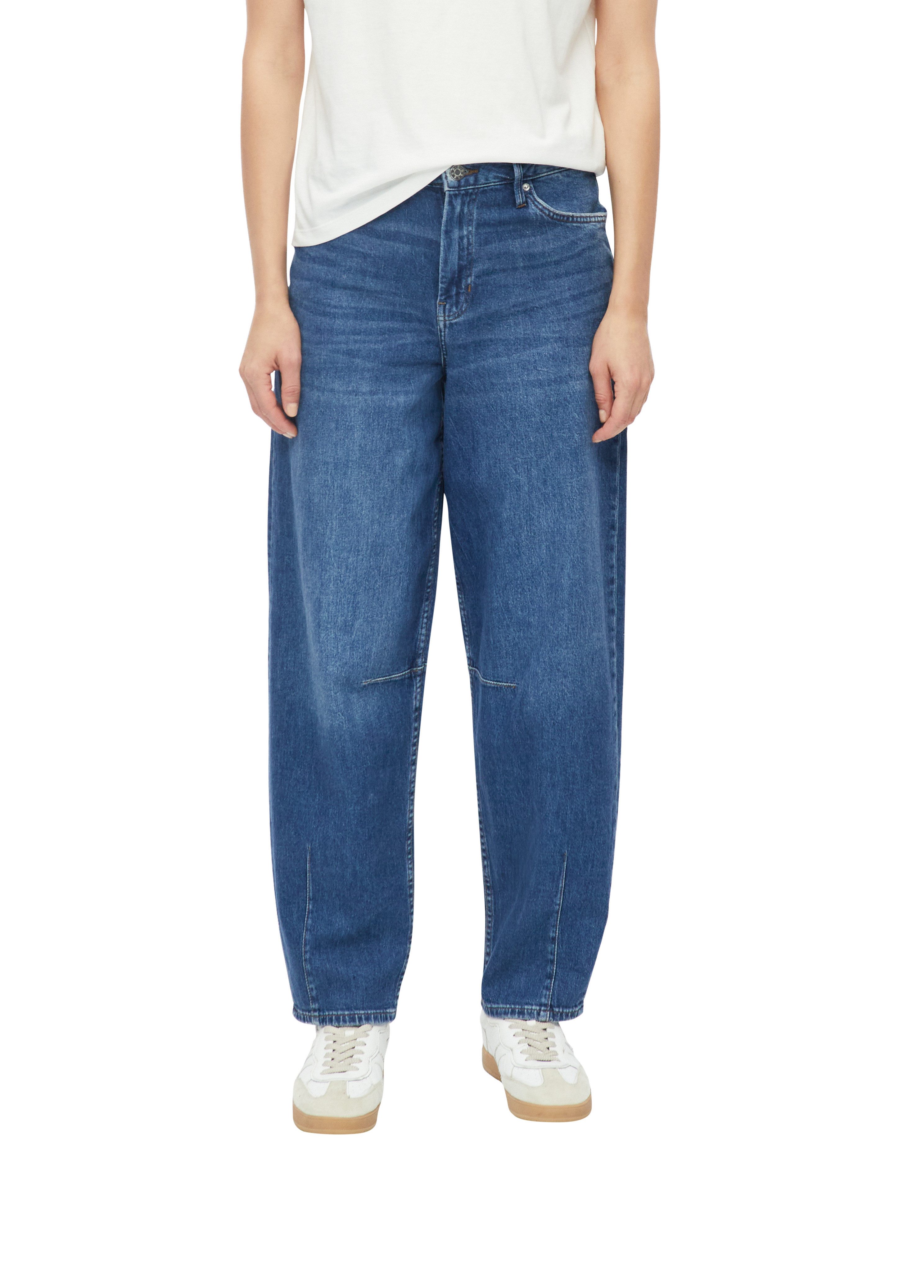 s.Oliver 5-Pocket-Jeans im Barrel Fit und mit Stretch