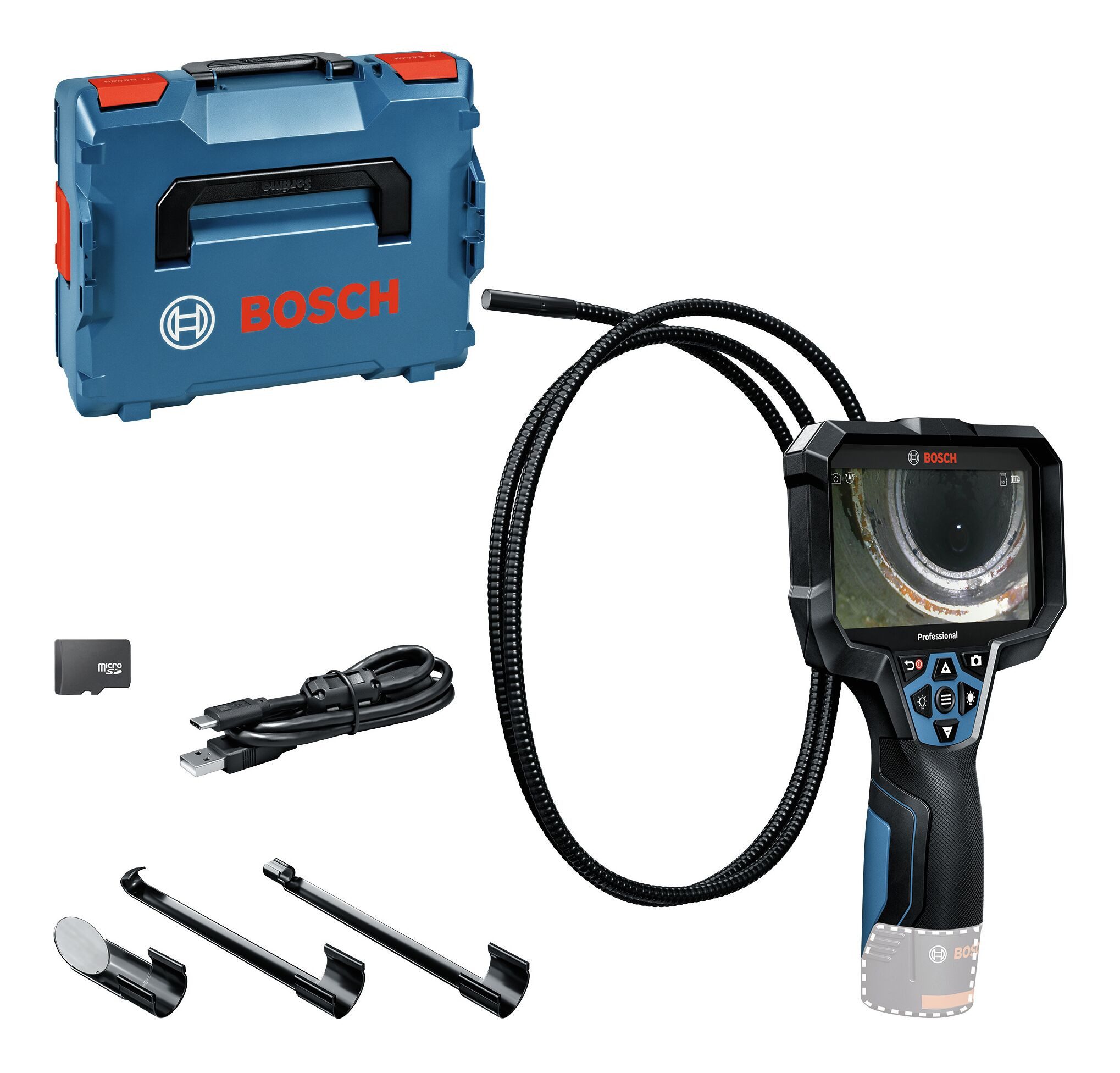 BOSCH GIC 12V-5-27 C Inspektionskamera (In L-BOXX 136)