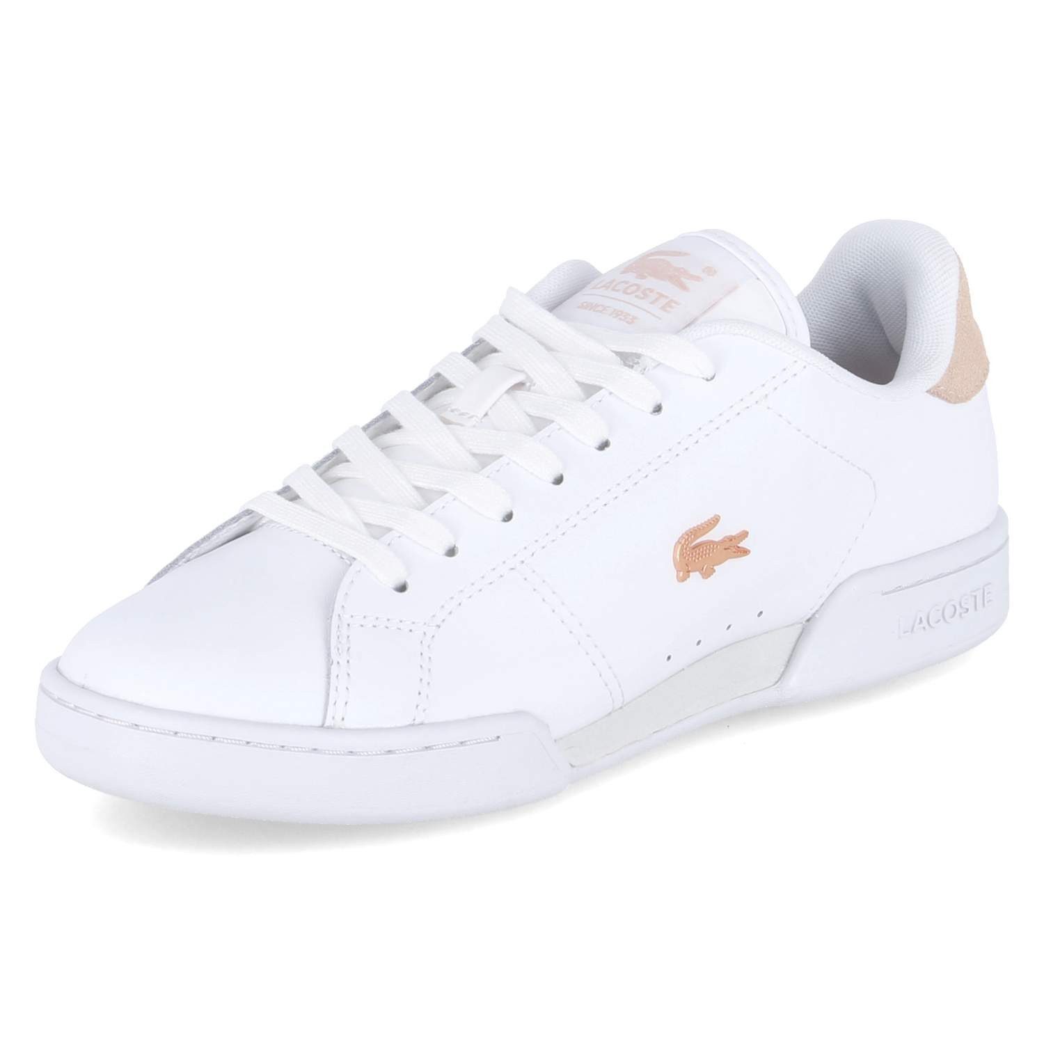 Lacoste Lacoste 50SFA0045-1Y9 Damen Glattleder rosa Schnürschuh günstig online kaufen