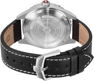 Swiss Military Hanowa Quarzuhr AFTERBURN GMT, Armbanduhr, Herrenuhr, Schweizer Uhr, Swiss Made, Datum, Saphirglas