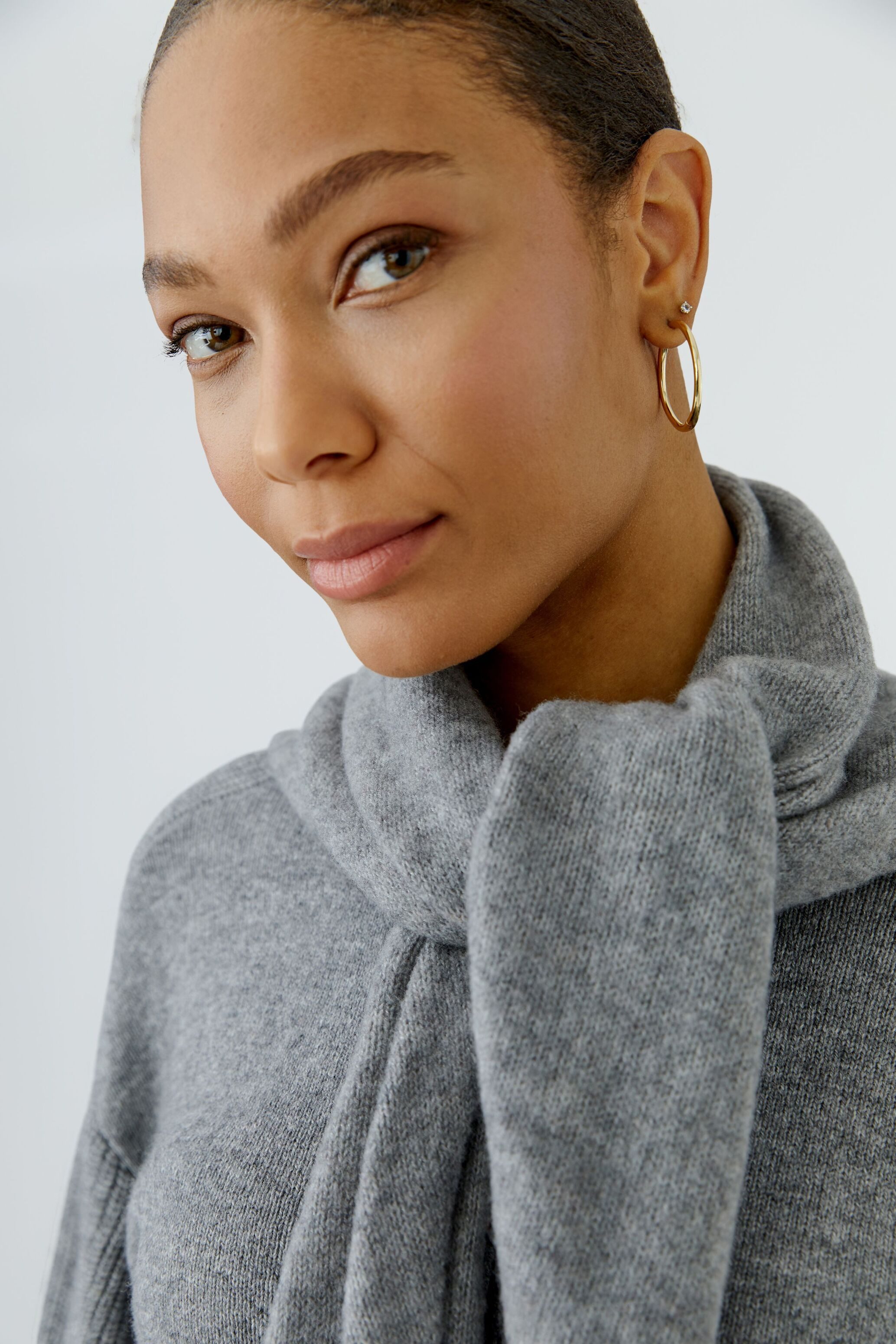 Oui Modetuch Oversized geschnitten
