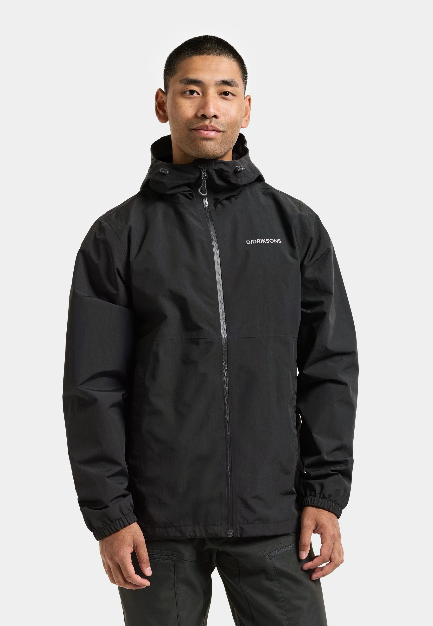 Didriksons Outdoorjacke mit Kapuze mit Taschen