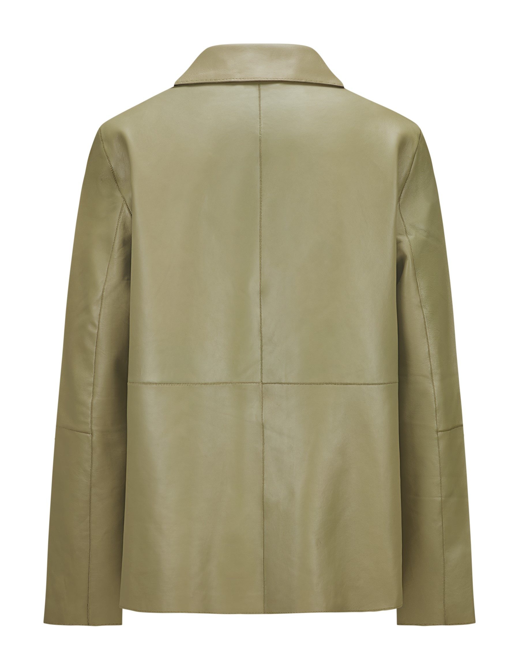 Milestone Lederjacke MSBell mit Knopfleiste aus Lammleder