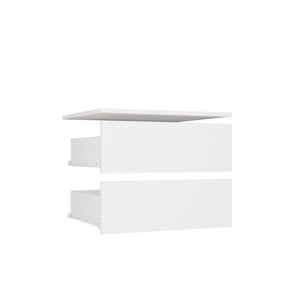 Raumhirsch Furniture Kleiderschrank 2 x Schubladen, Schubladenschrank, Schrankmodu (Maße 56,8 x 50 x 40 (H) cm, 2 Schubladen) Modulschrank, 16 mm Plattenstärke
