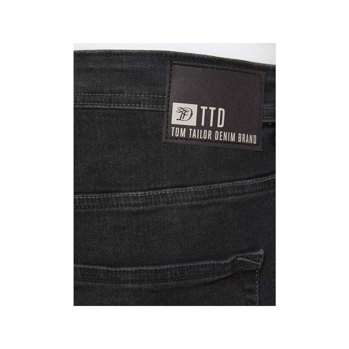 TOM TAILOR Skinny-fit-Jeans schwarz (1-tlg) regular
