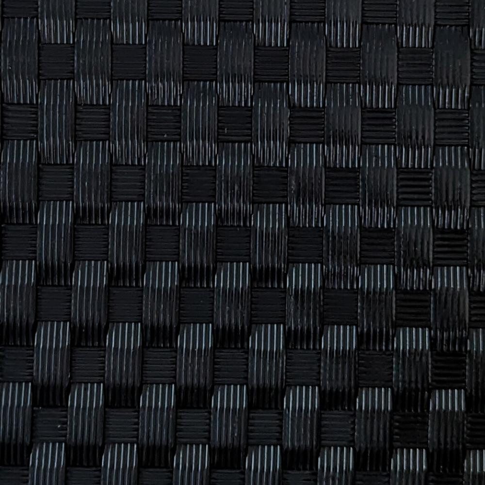 zaunzu Sichtschutzstreifen Rattan Einzelstreifen für Doppelstabmatten Schwarz 2,55m, (Einzelstreifen, 1), PE für Doppelstabmatten UV-beständiger Sichtschutz
