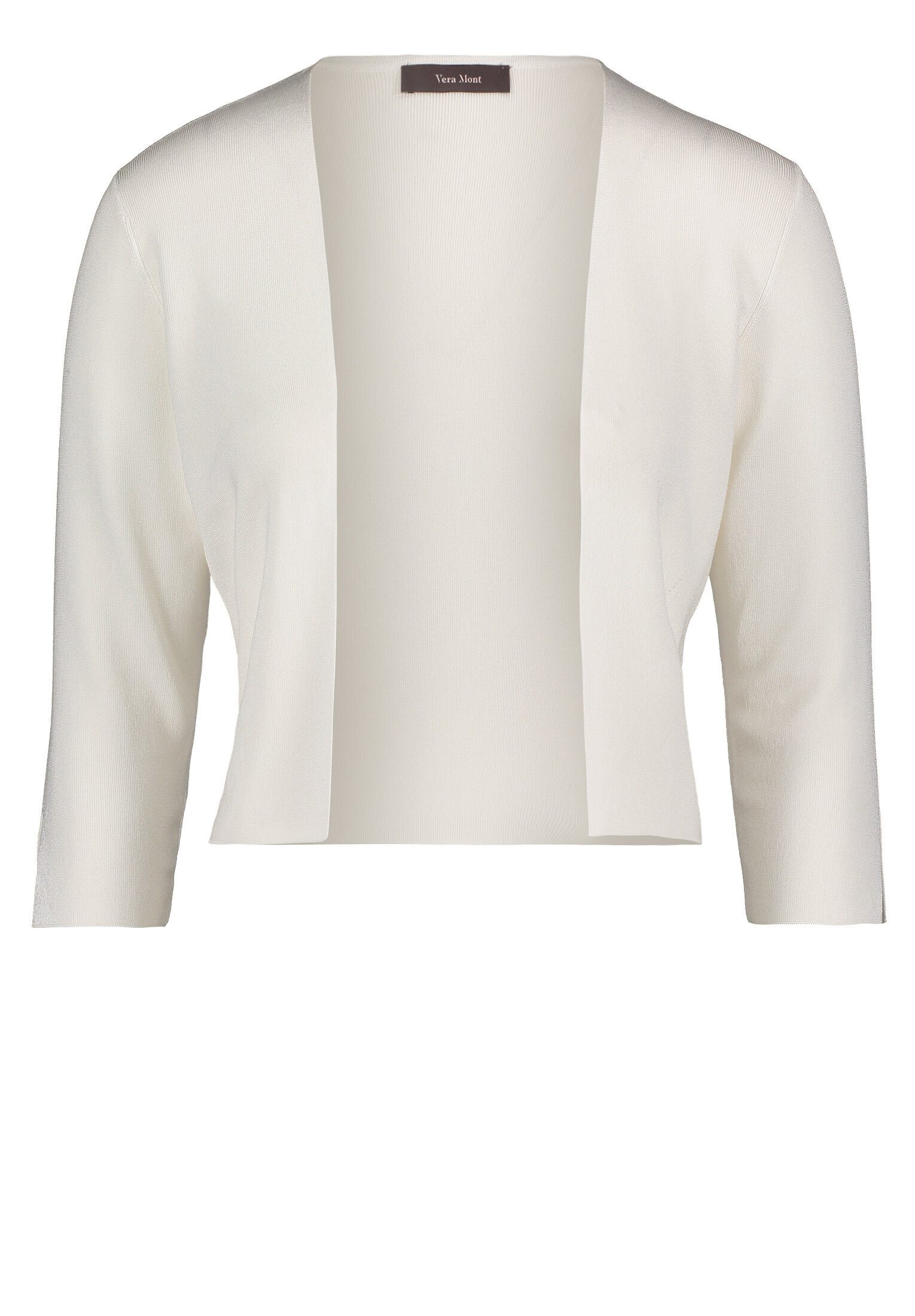 Vera Mont Strickjacke Damen langarm (1-tlg) Ärmelschlitz
