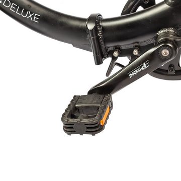 HOME DELUXE E-Bike »BUMBEE«, Automatikschaltung, 250,00 W, inkl. abnehmbare Batterie - Ladezustandsanzeige I Citybike