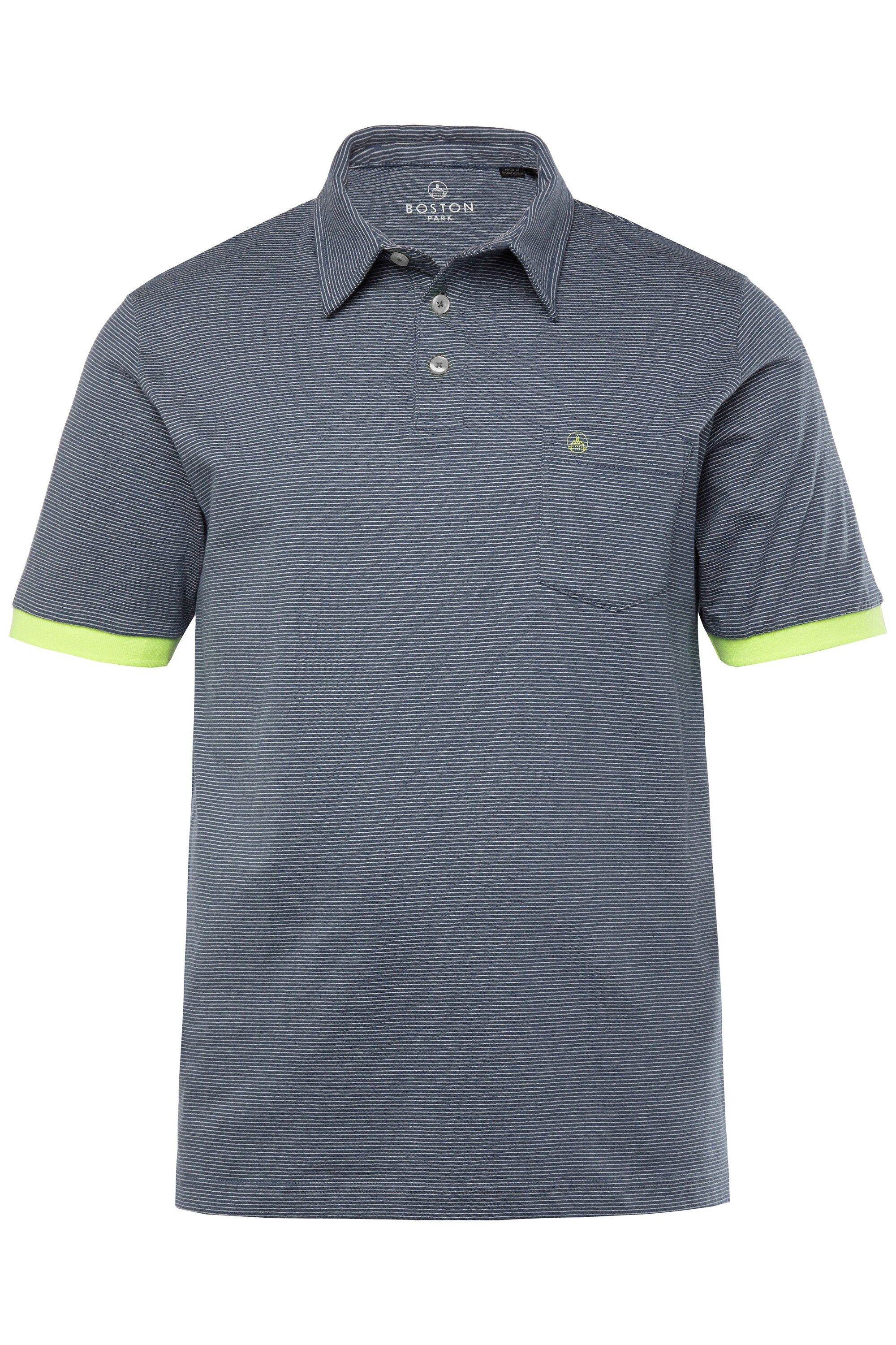 Boston Park Poloshirt Boston Park Ringel-Poloshirt günstig online kaufen
