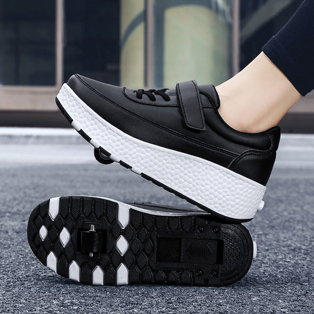 HUSK'SWARE Rollschuhe, (Rollschuh-Sneaker, zwei Rädern, verstärkter Aufbau), Leichte Rollschuh-Sneaker mit zwei Rädern,atmungsaktives Material