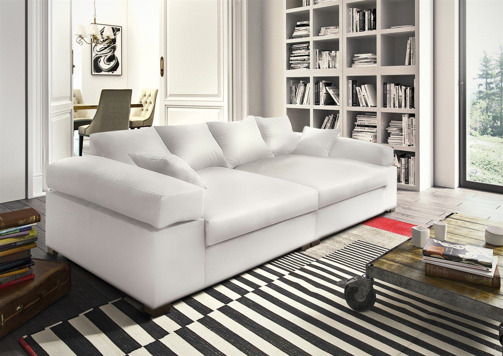 Fun Möbel Big-Sofa Big Sofa Couchgarnitur günstig online kaufen