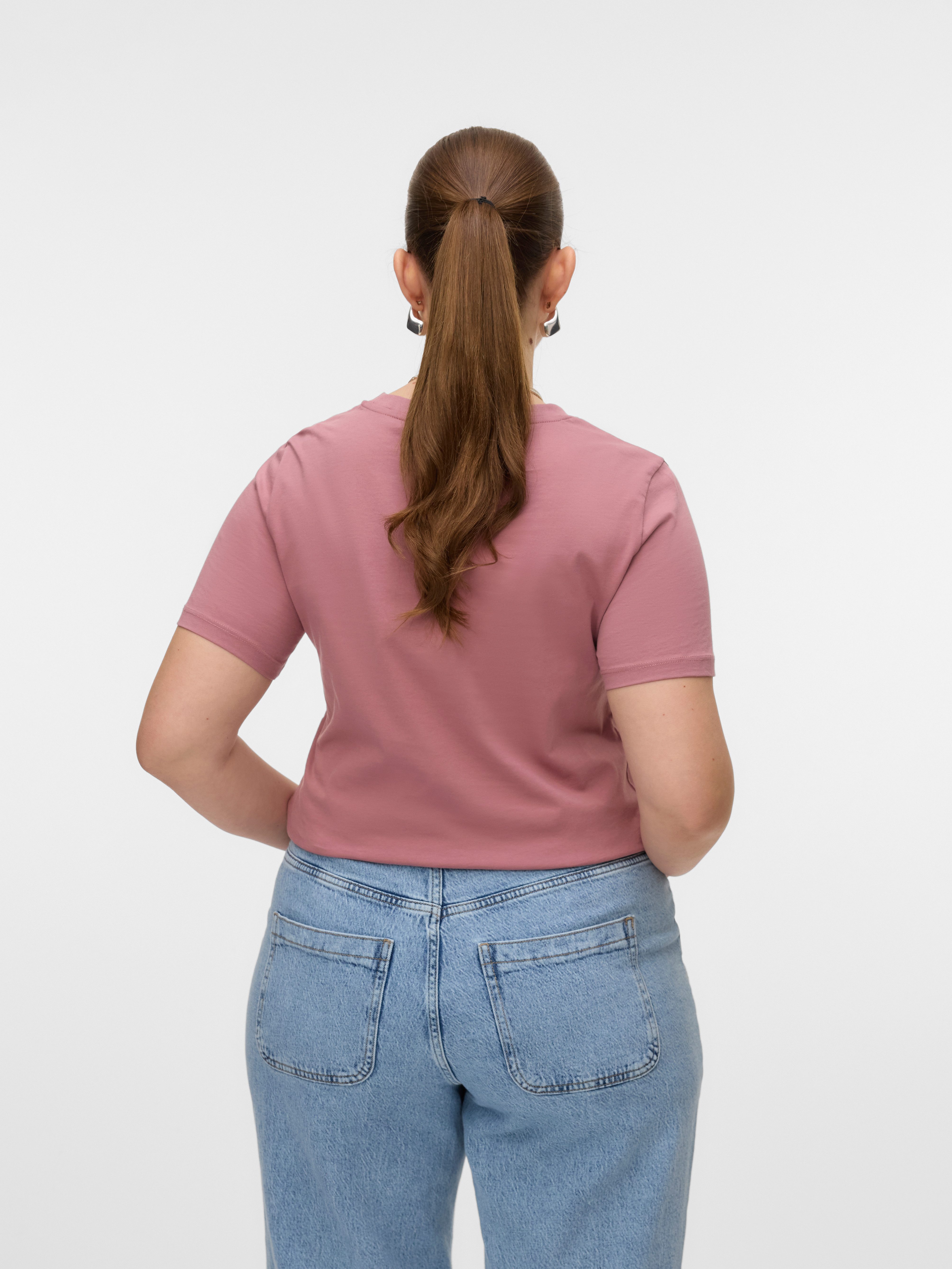 Vero Moda Kurzarmshirt VMPAULINA SS T-SHIRT günstig online kaufen