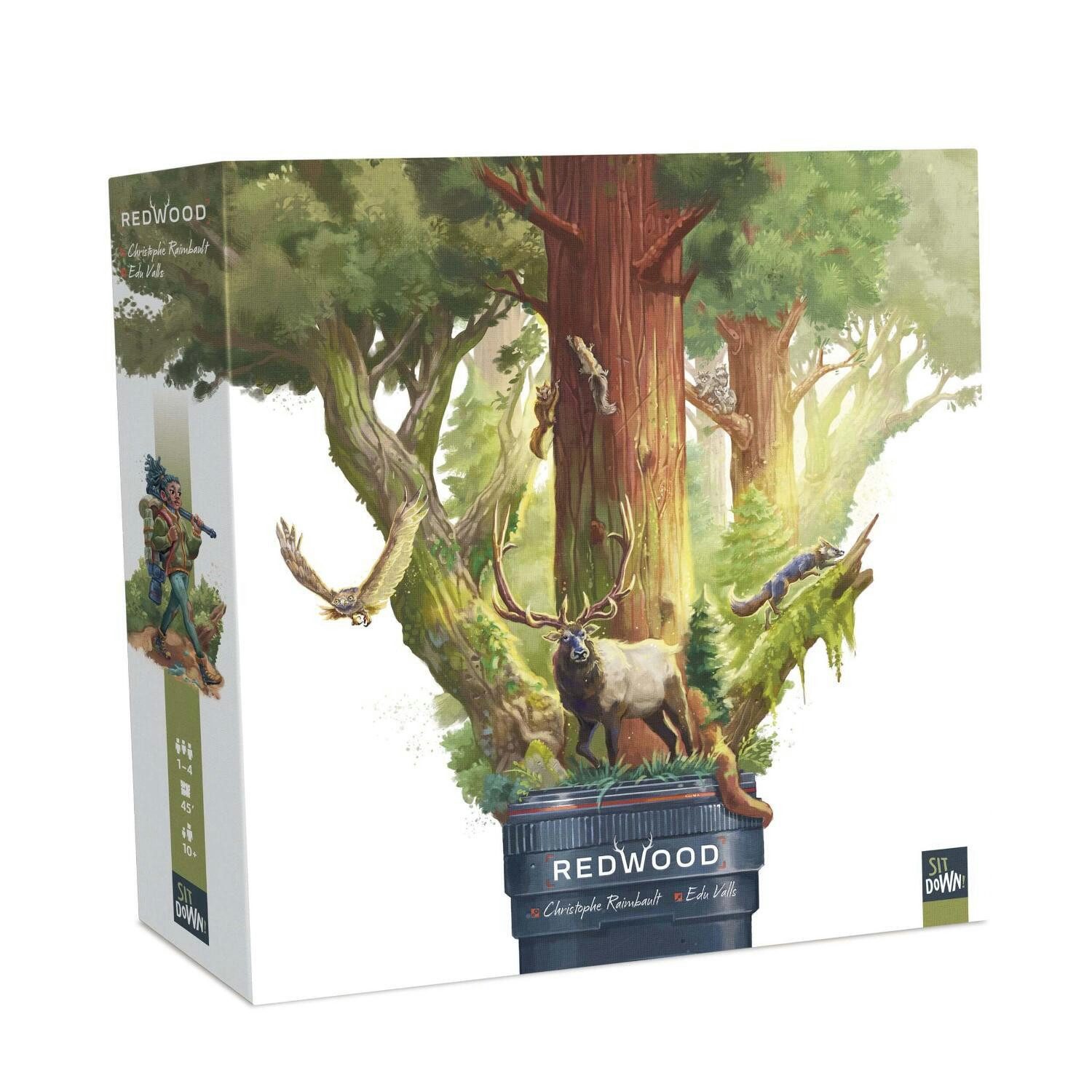 SIT DOWN! Spiel Redwood Retail Version DE, Redwood Retail Version DE