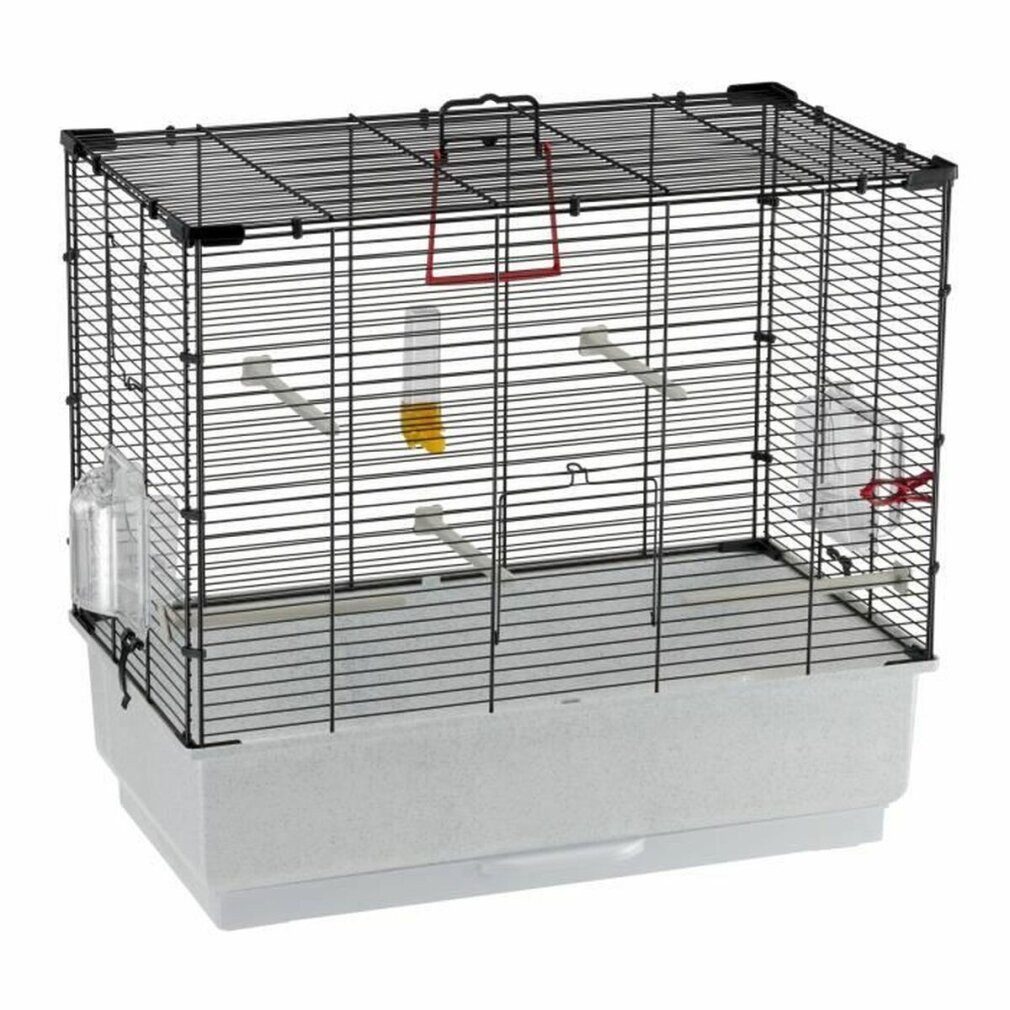 Thumbnail - Ferplast Vogelkäfig Bird Cage Rekord-4 Steel 60 X 32.5 X 57.5 Cm Red