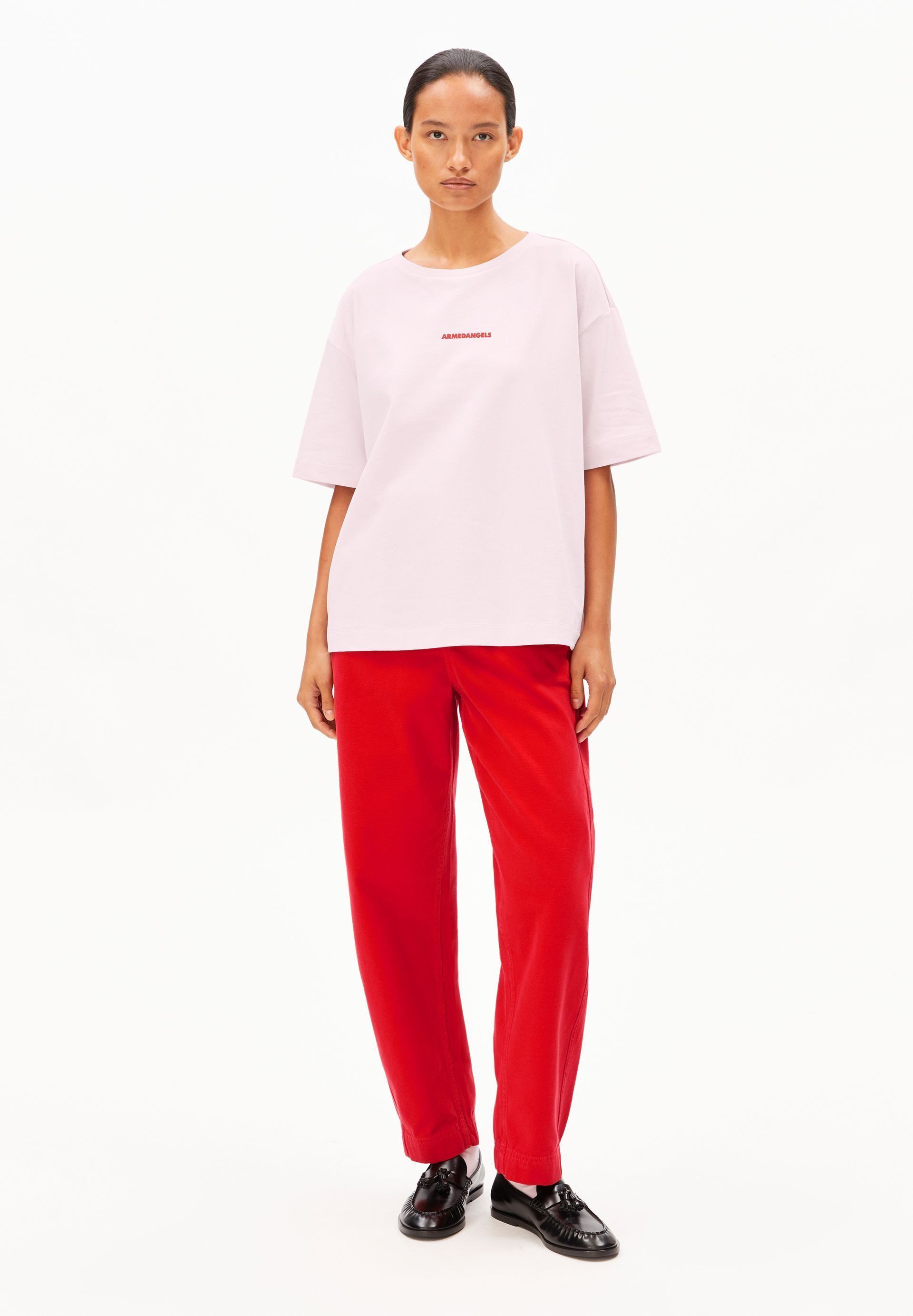 Armedangels T-Shirt GIANNAA CHAANGE Oversized Fit