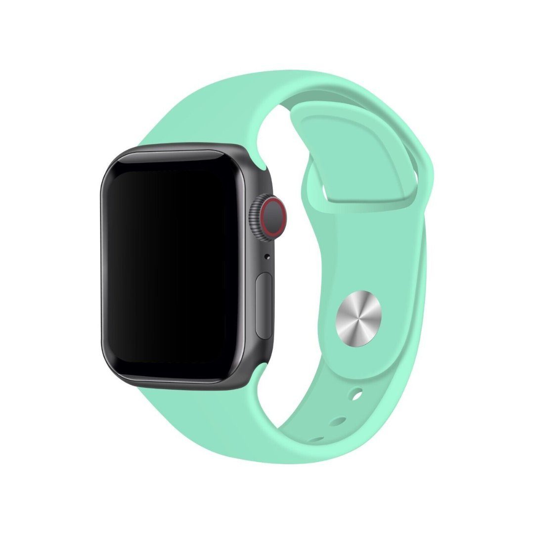 SmartUP Smartwatch-Armband für Apple Watch 11 10 9 8 7 6 5 4 3 SE Ultra Sil günstig online kaufen