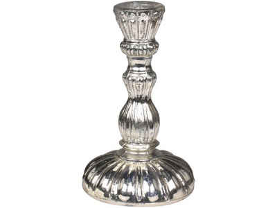 Chic Antique Торшеры Kerzenständer Rillen Antik Silber